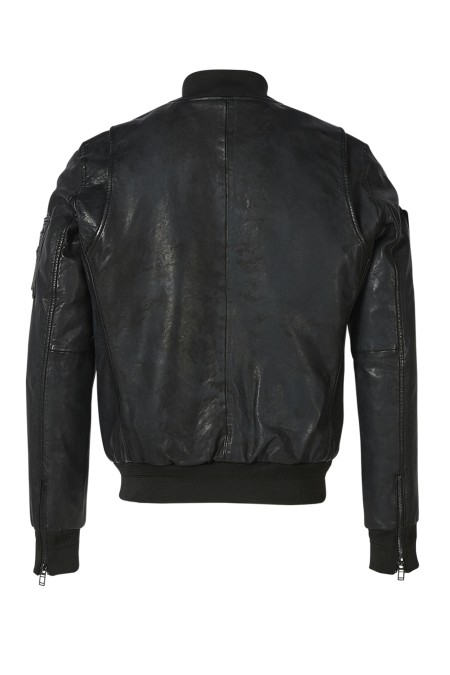 Bluso em pele Flying Sq