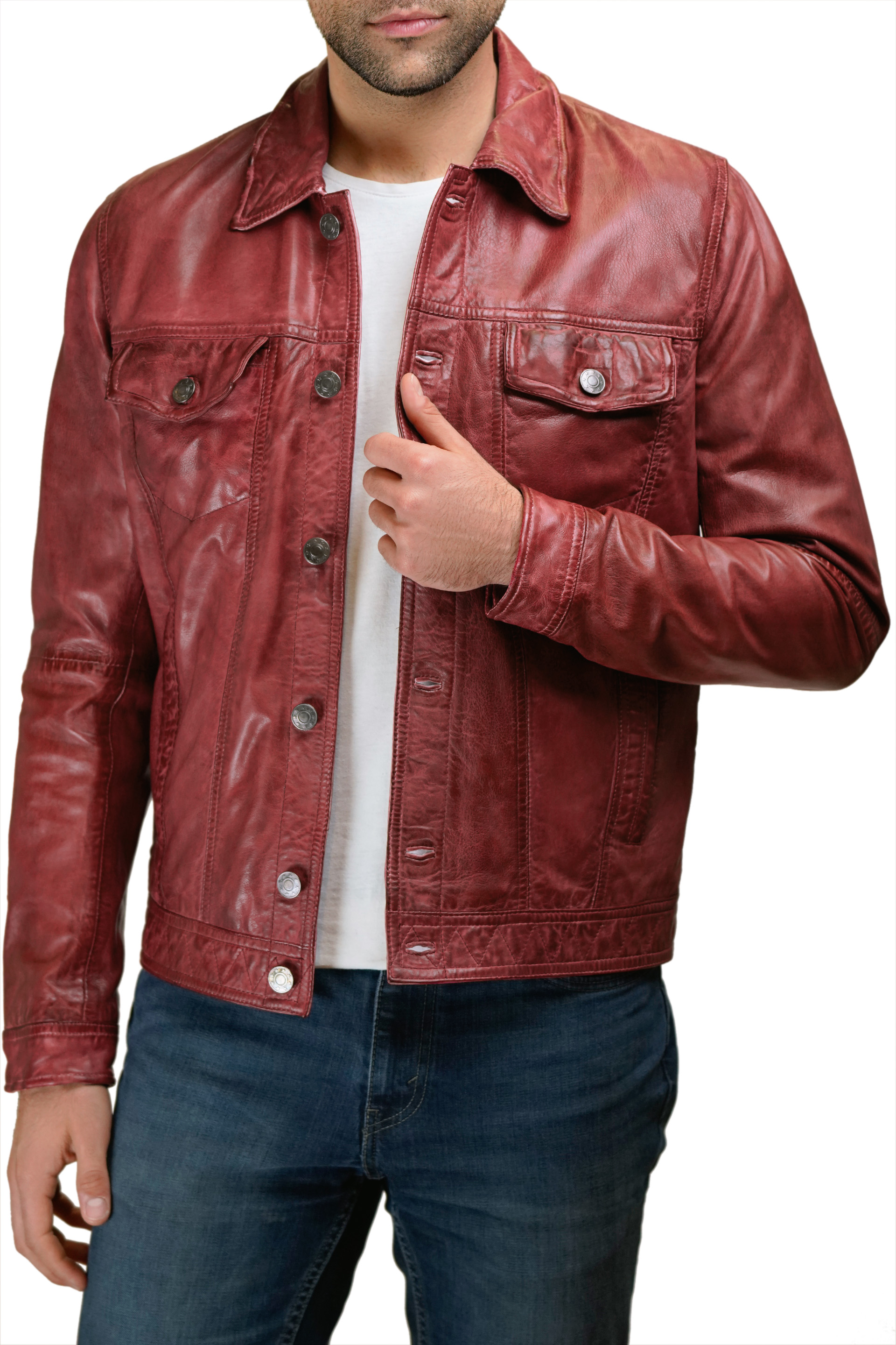 Blusão em pele Ryan