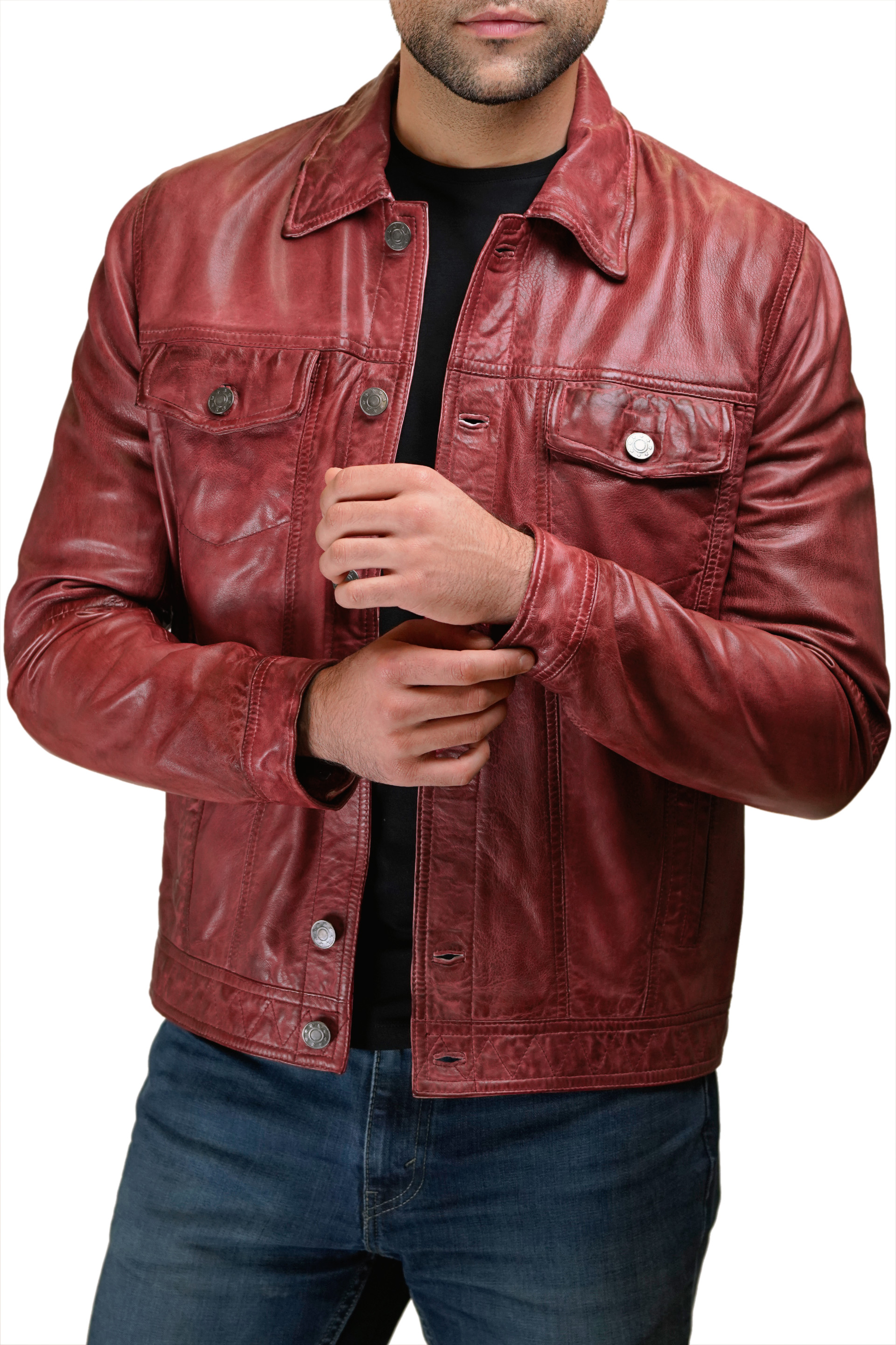 Blusão em pele Ryan