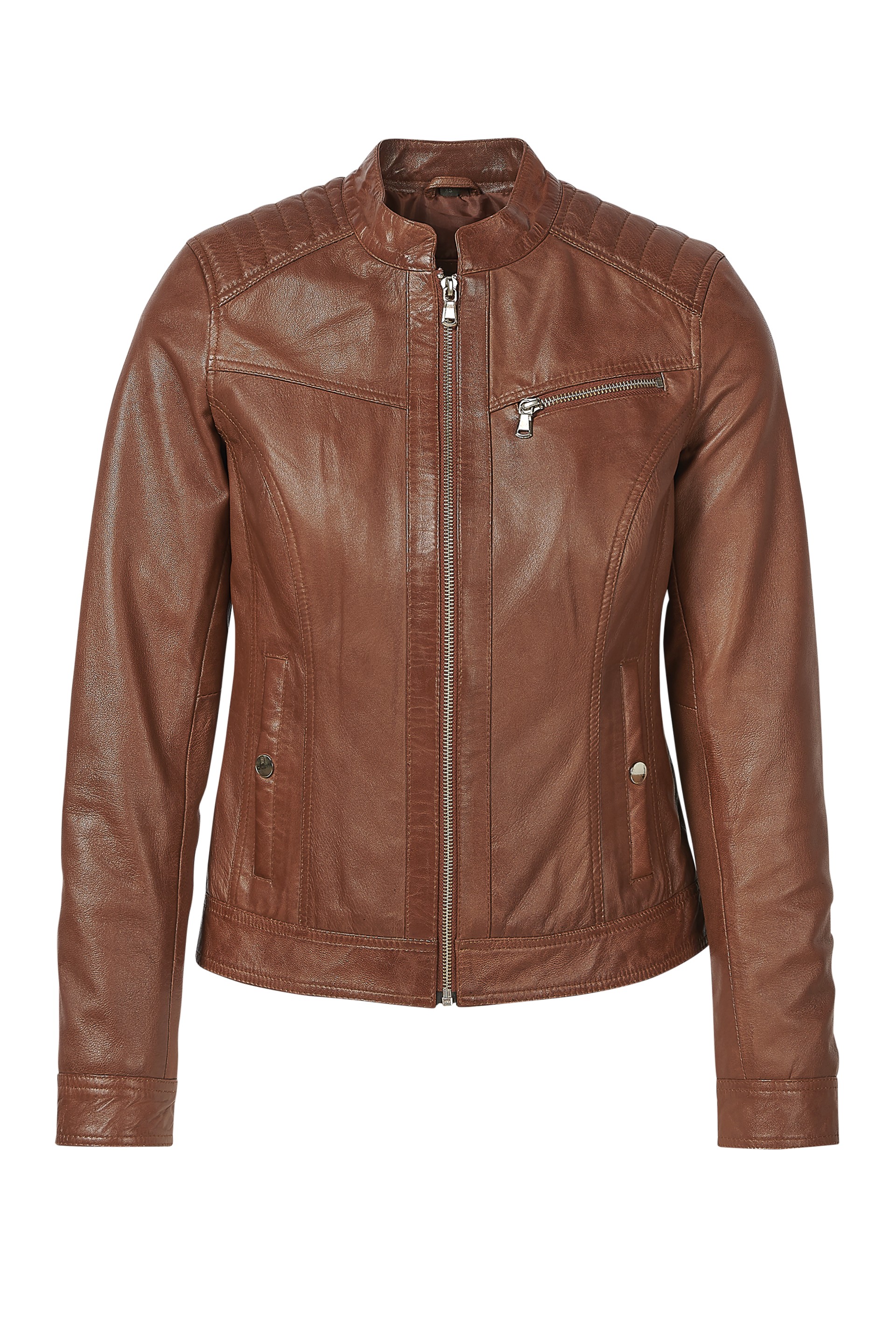 Blusão em pele Mirela