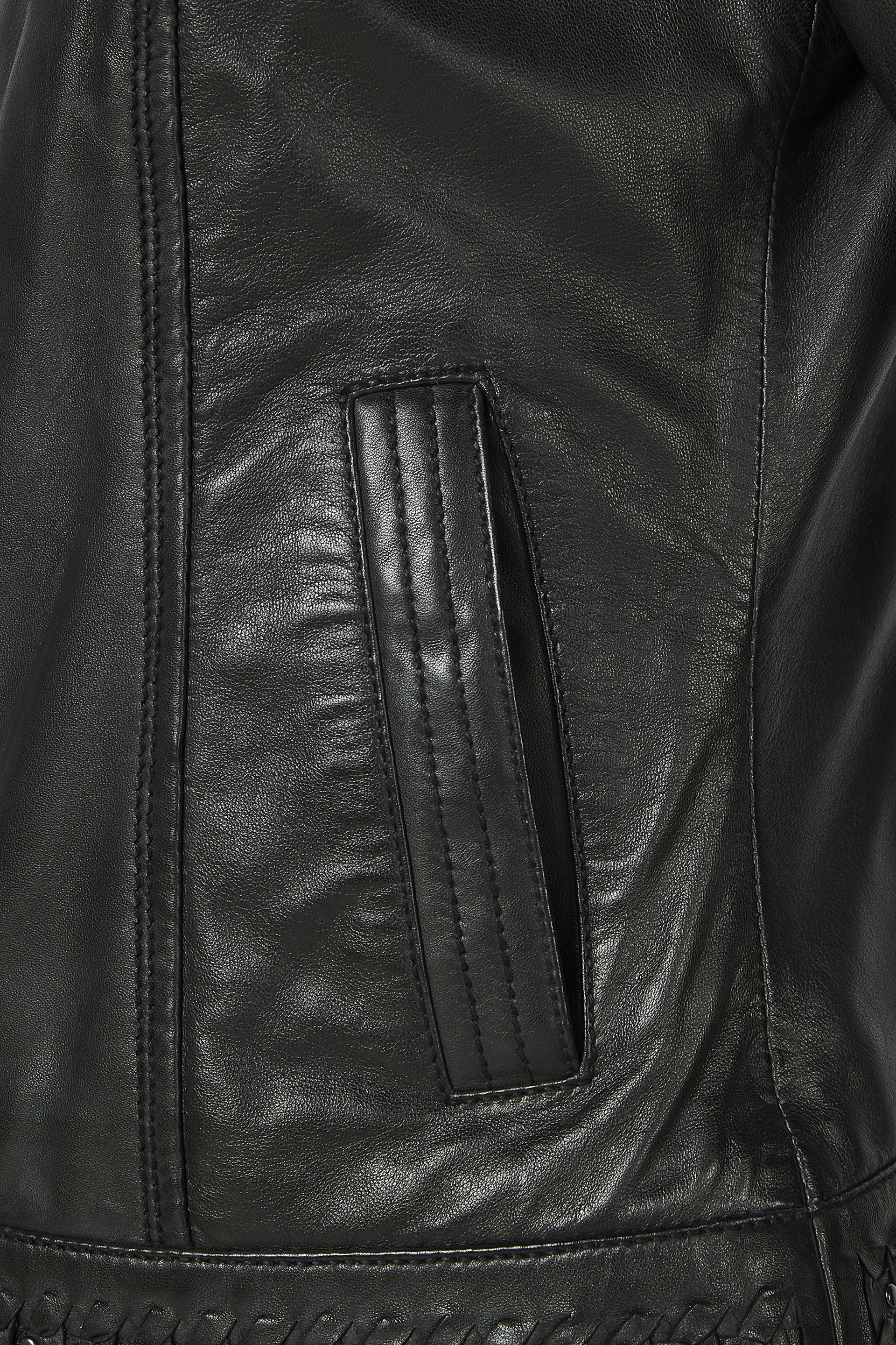 Blusão em pele Pilar