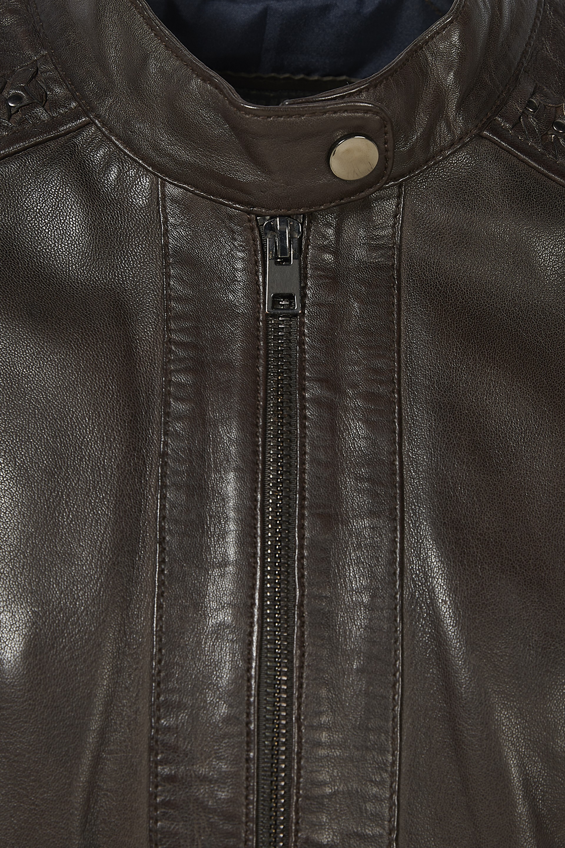 Blusão em pele Pilar