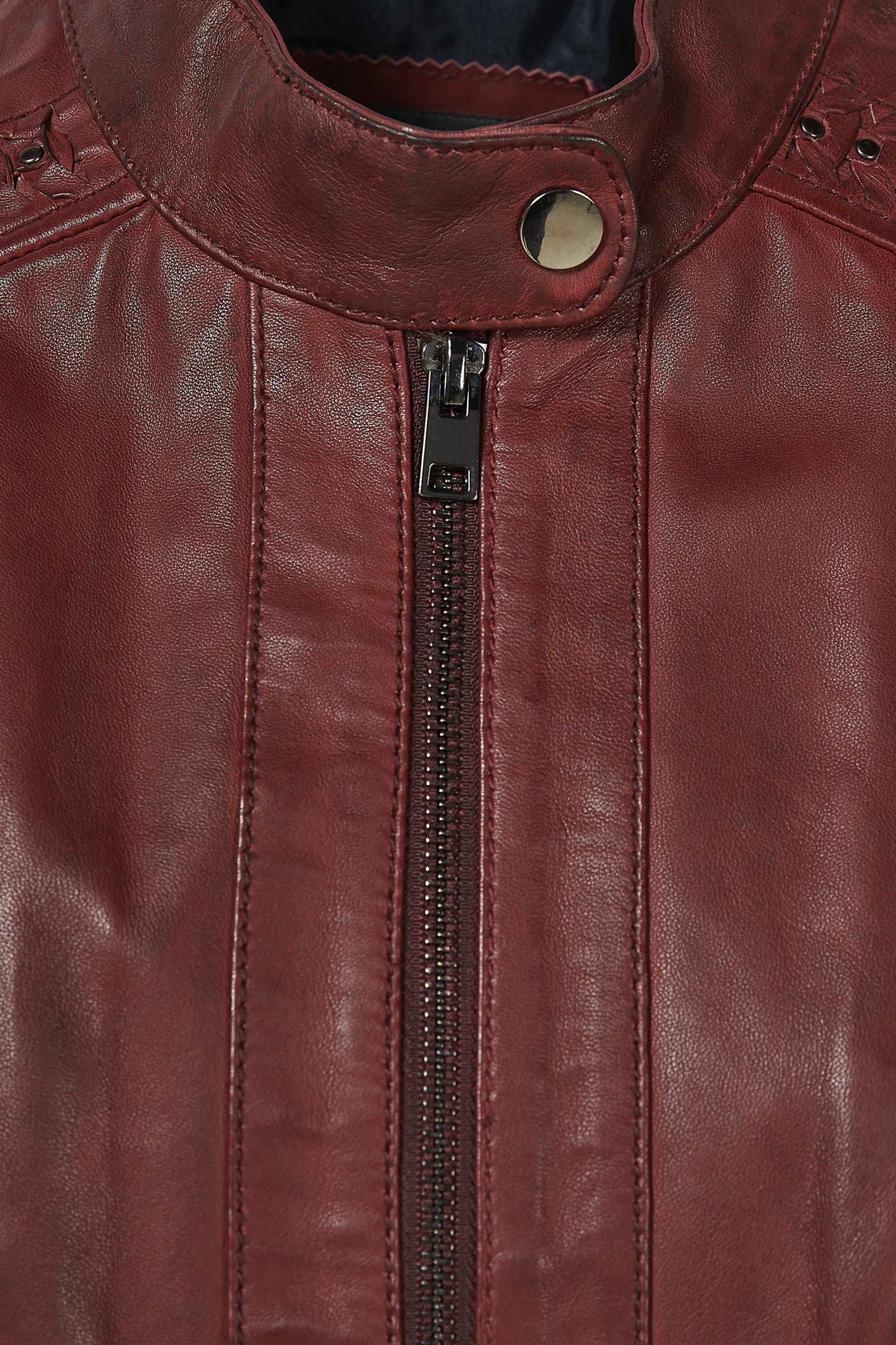 Blusão em pele Pilar