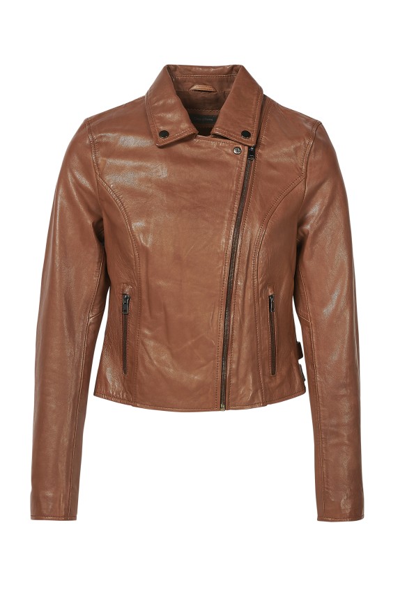 Biker em pele Katia