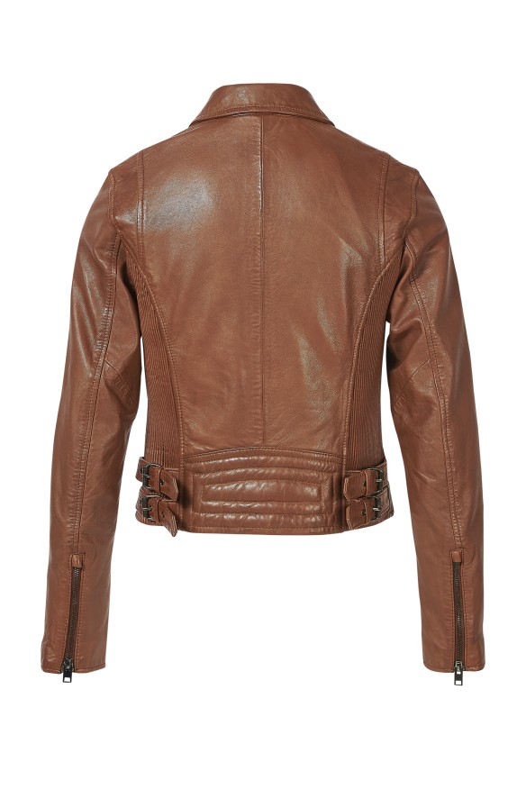 Biker em pele Katia