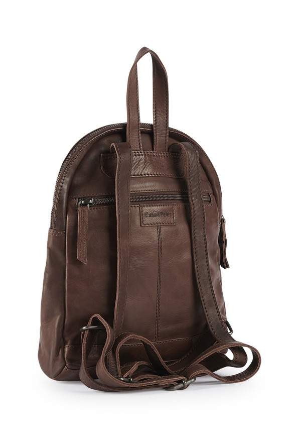 Mochila em pele