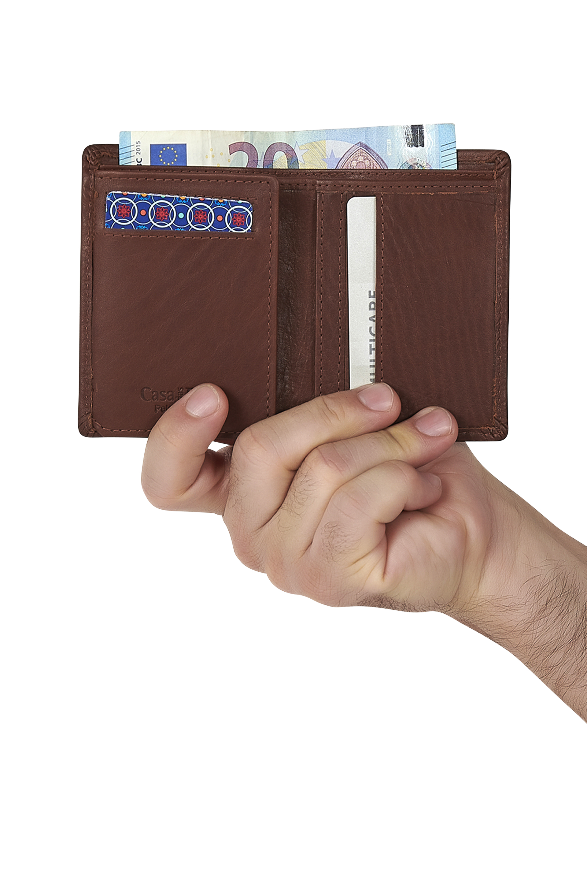 Carteira em pele 877V