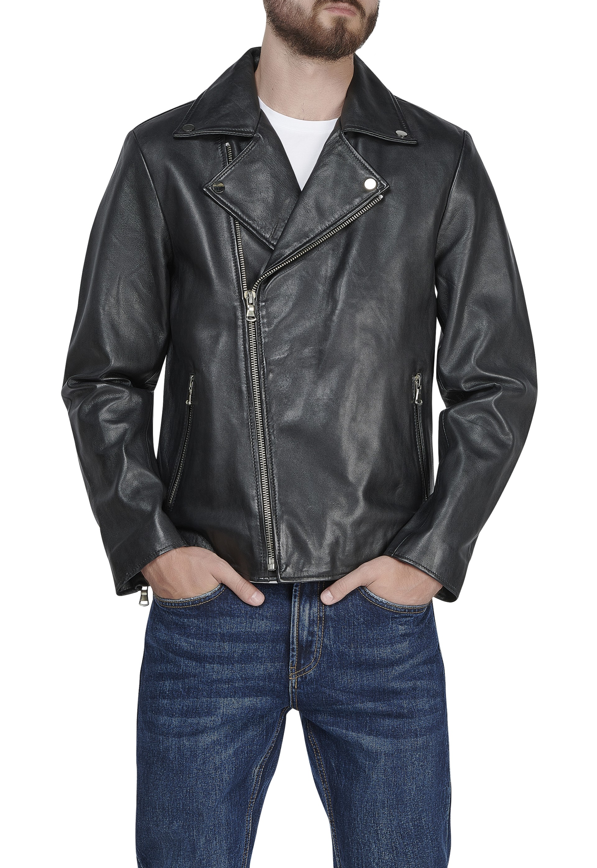 Blusão em pele Odin