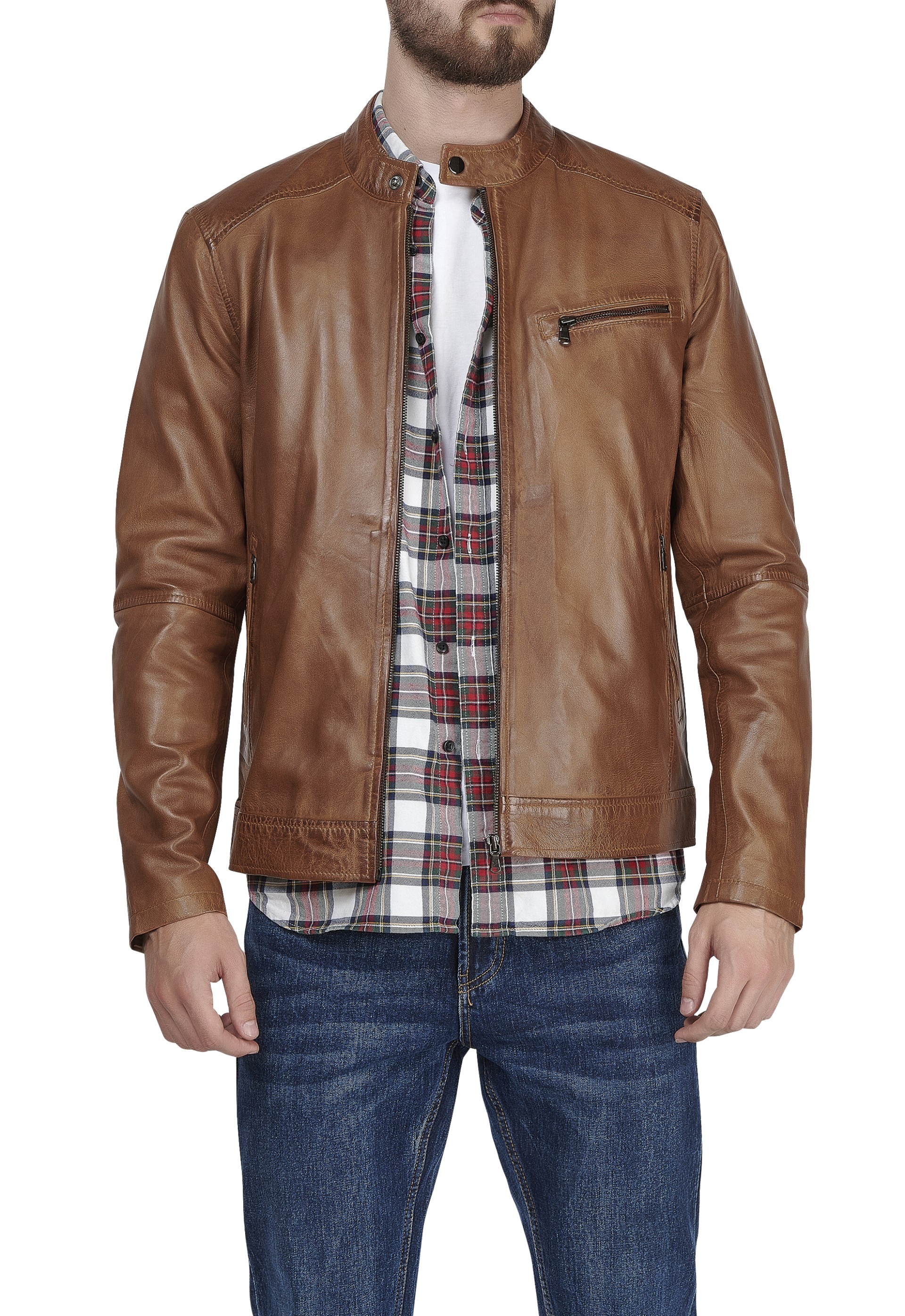 Blusão em pele Vicente