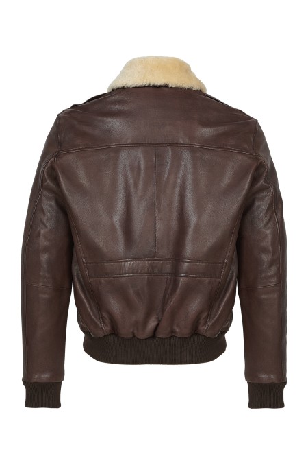 Bluso em pele Sebastian