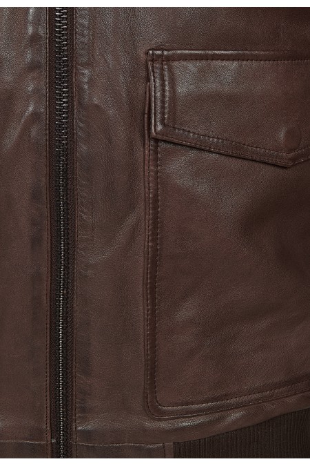 Bluso em pele Sebastian