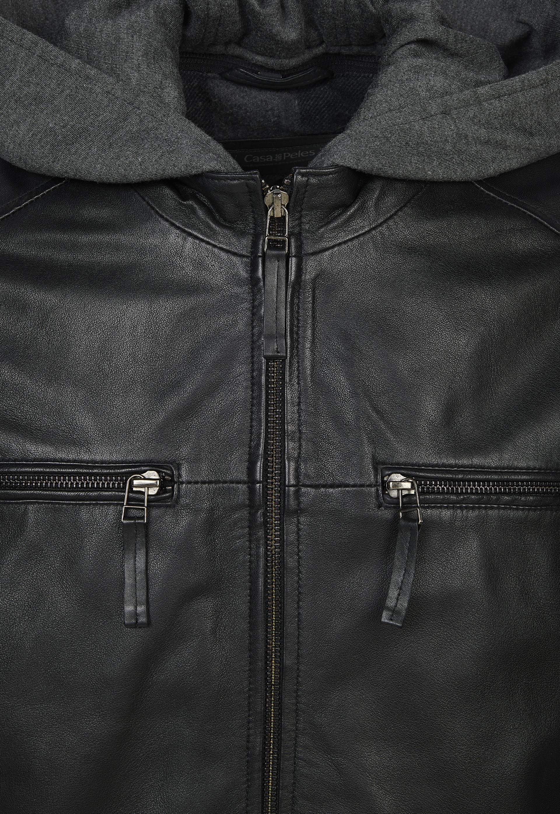 Blusão em pele Kevin