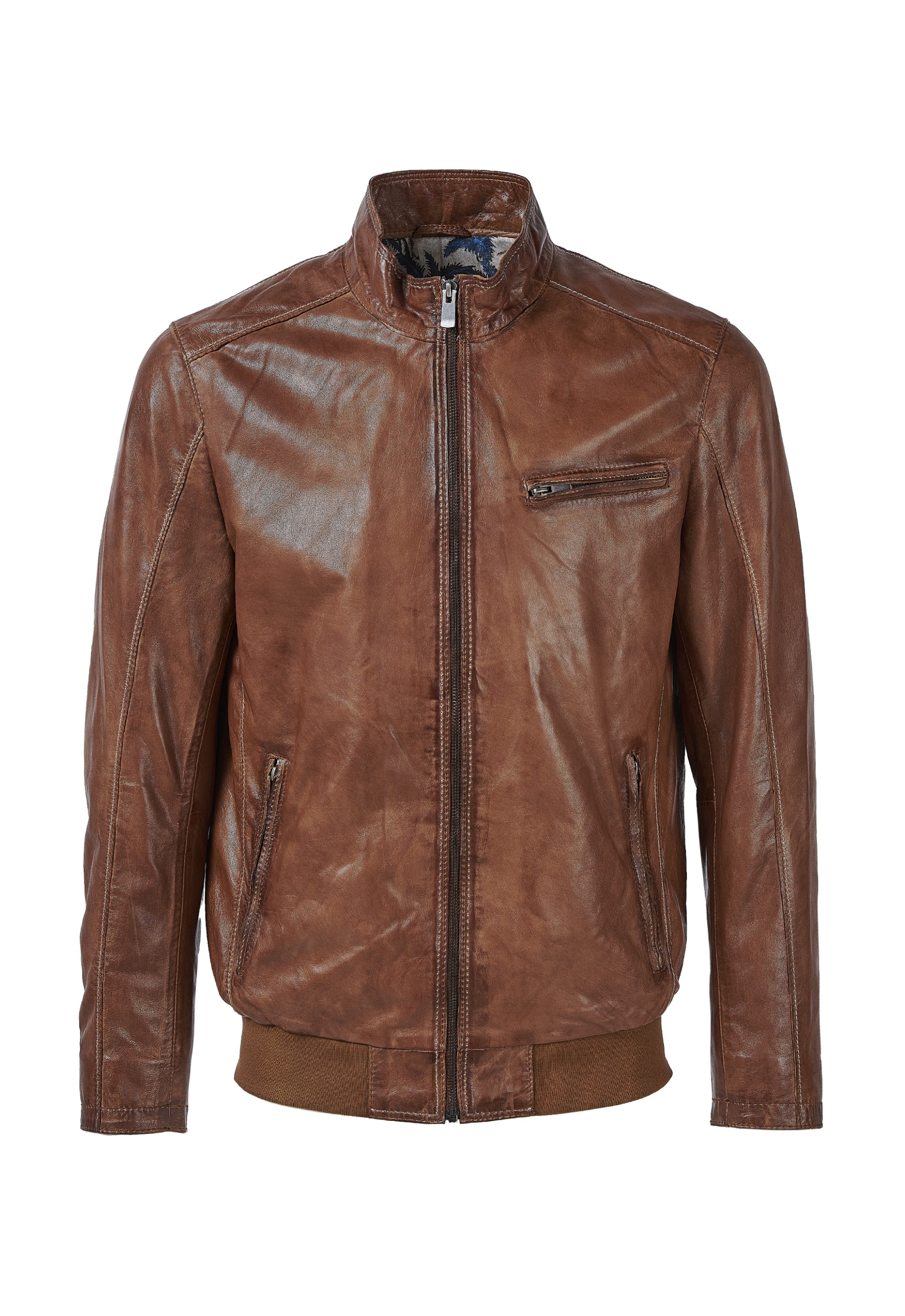 Blusão em pele Bento