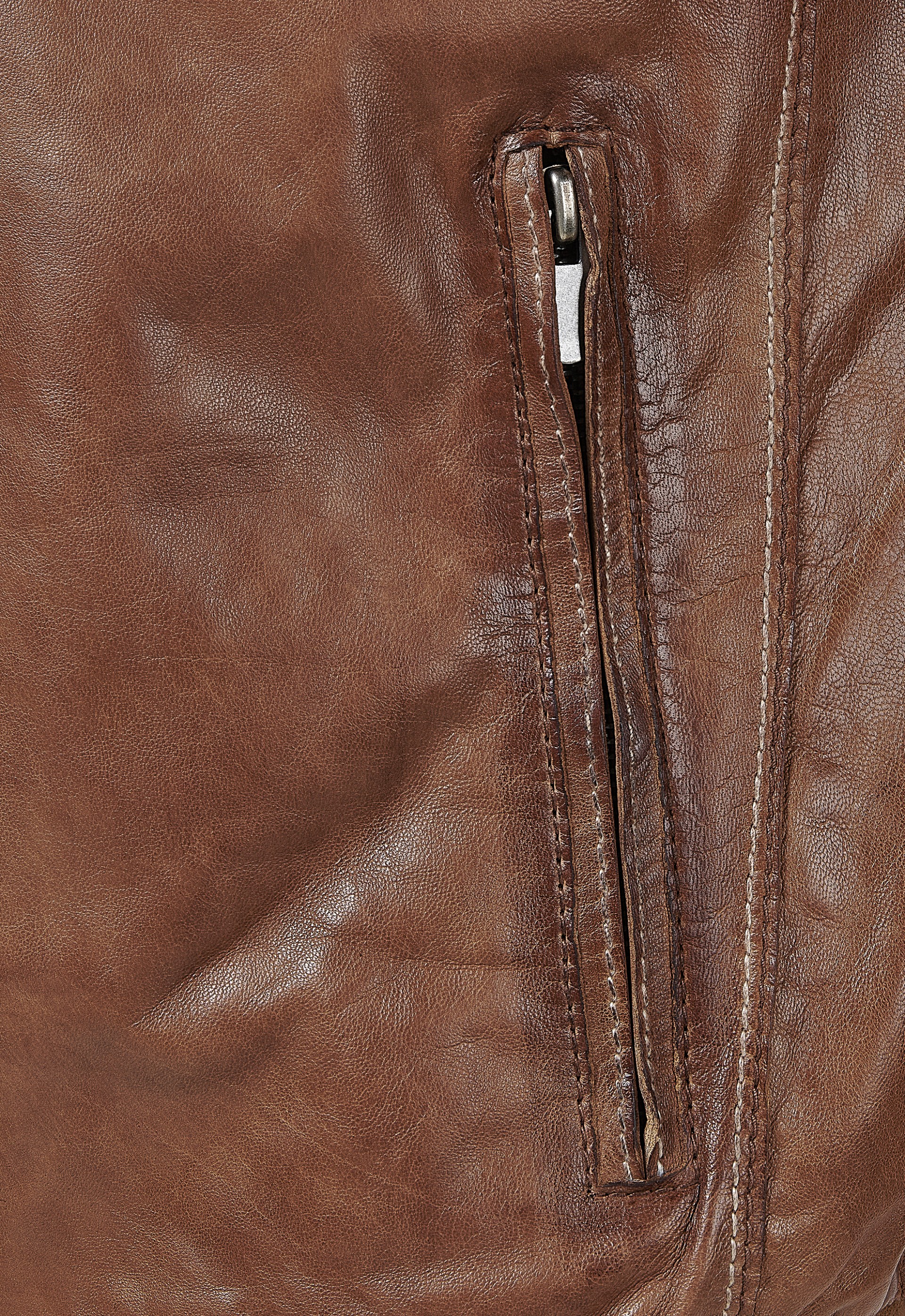 Blusão em pele Bento