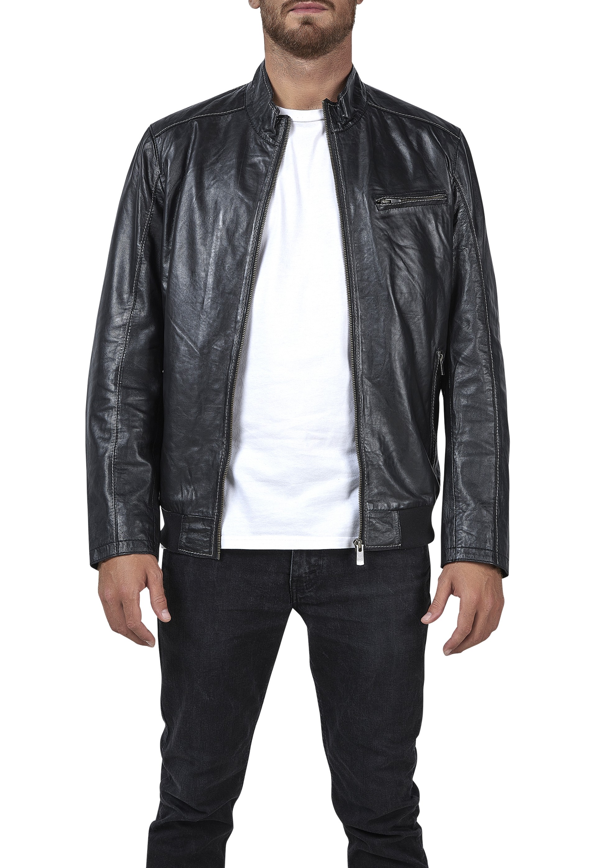 Blusão em pele Gustavo