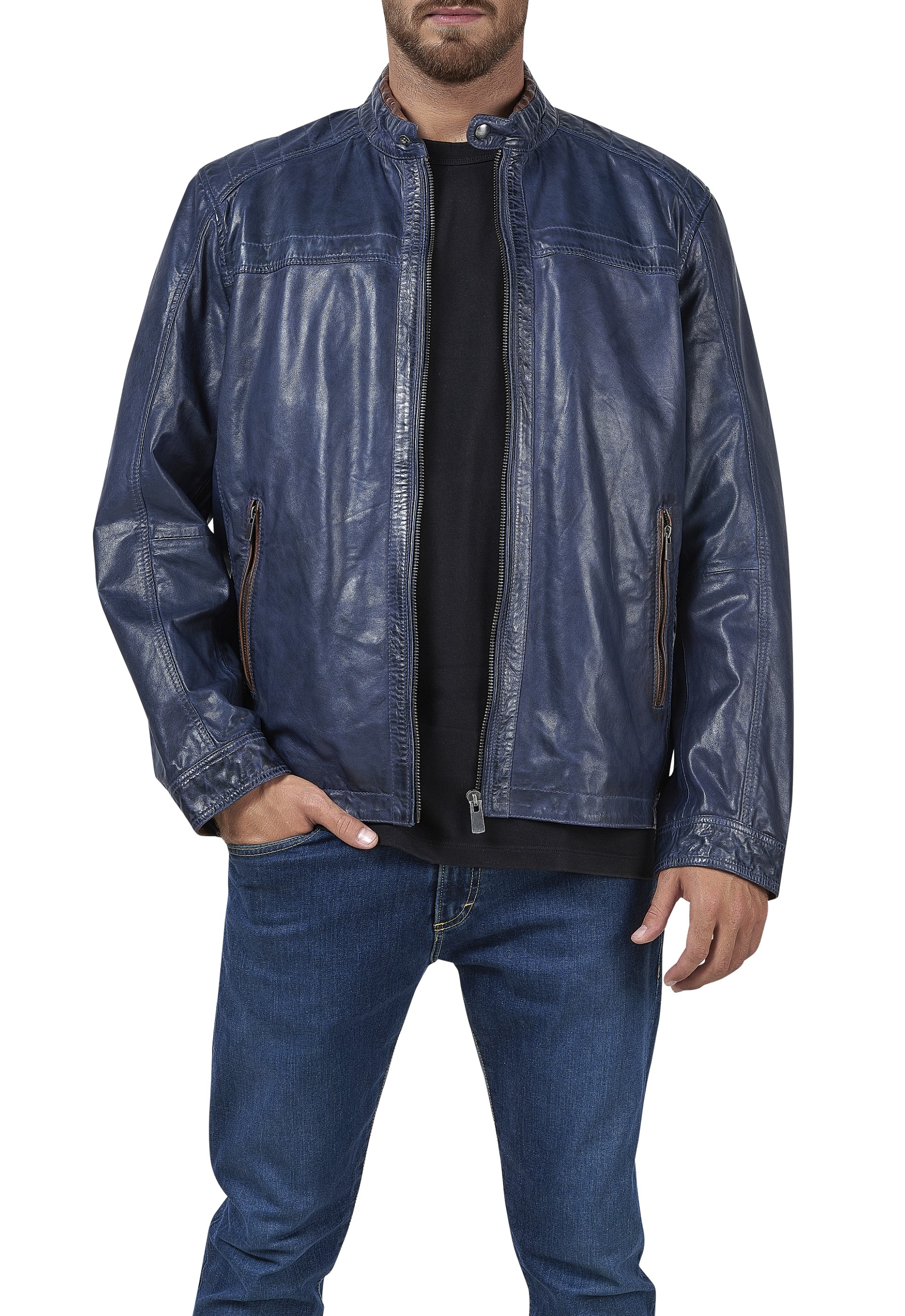 Blusão em pele Miguel