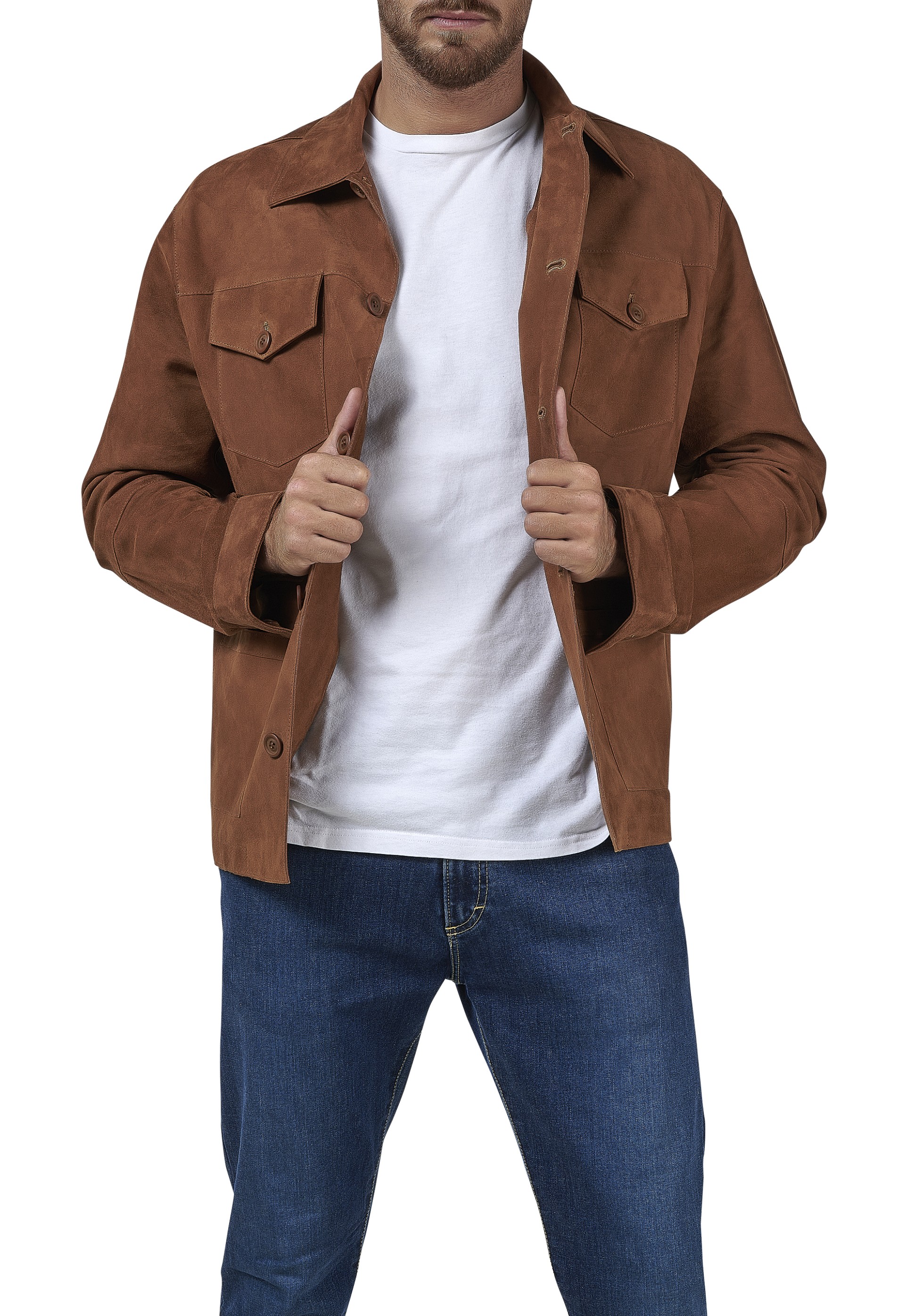 Blusão em pele Brian