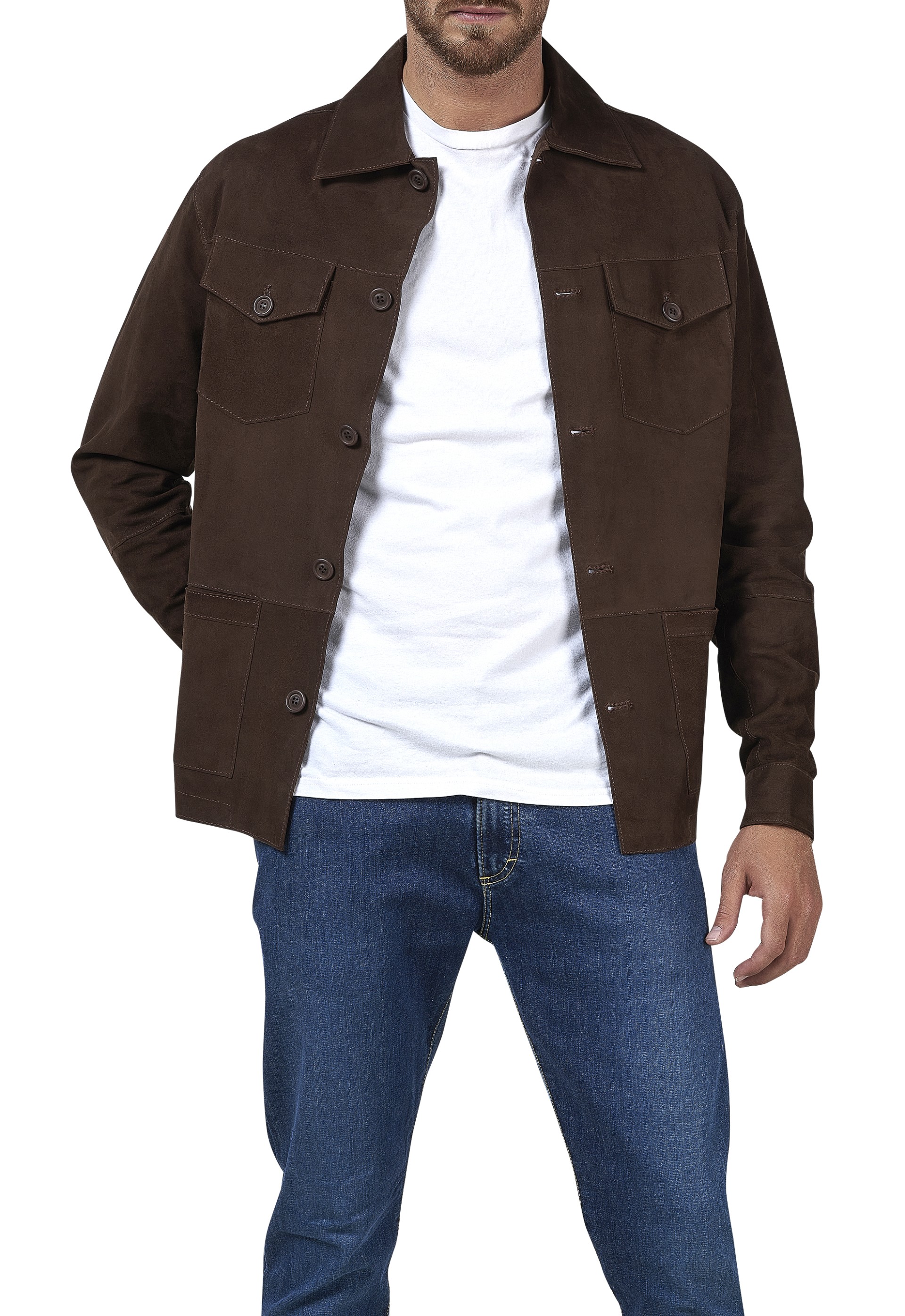 Blusão em pele Brian