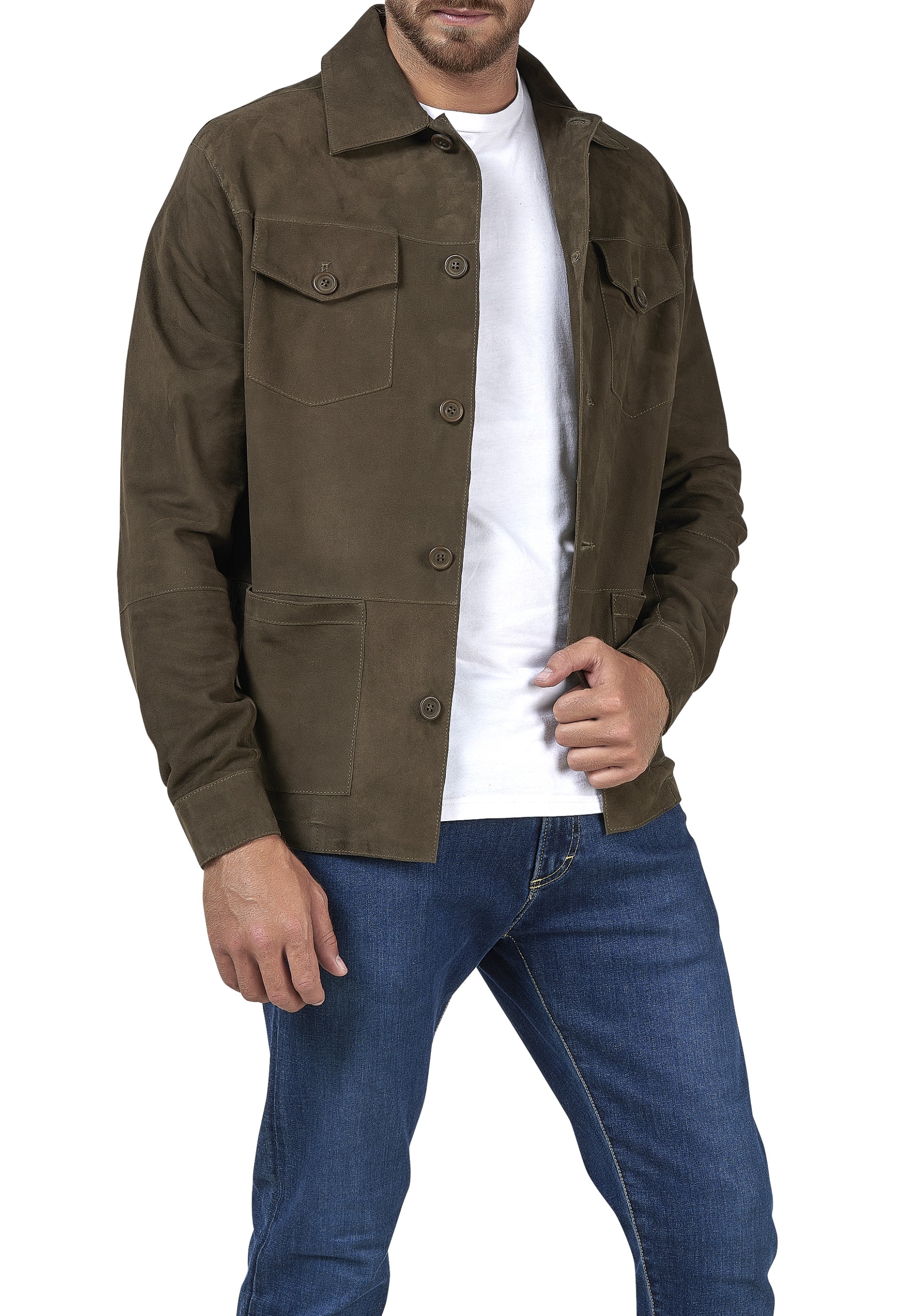 Blusão em pele Brian