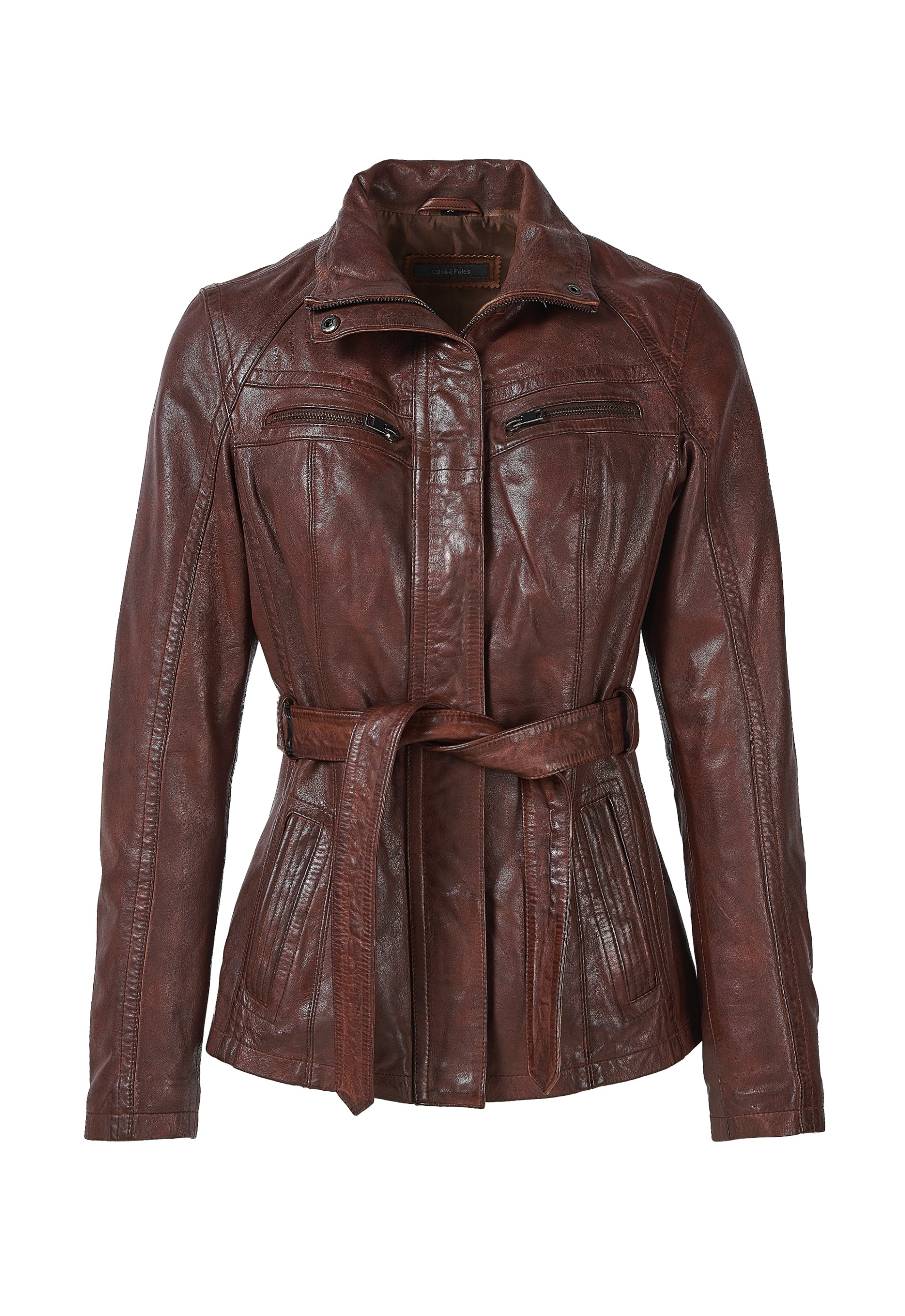 Casaco em pele Meghan