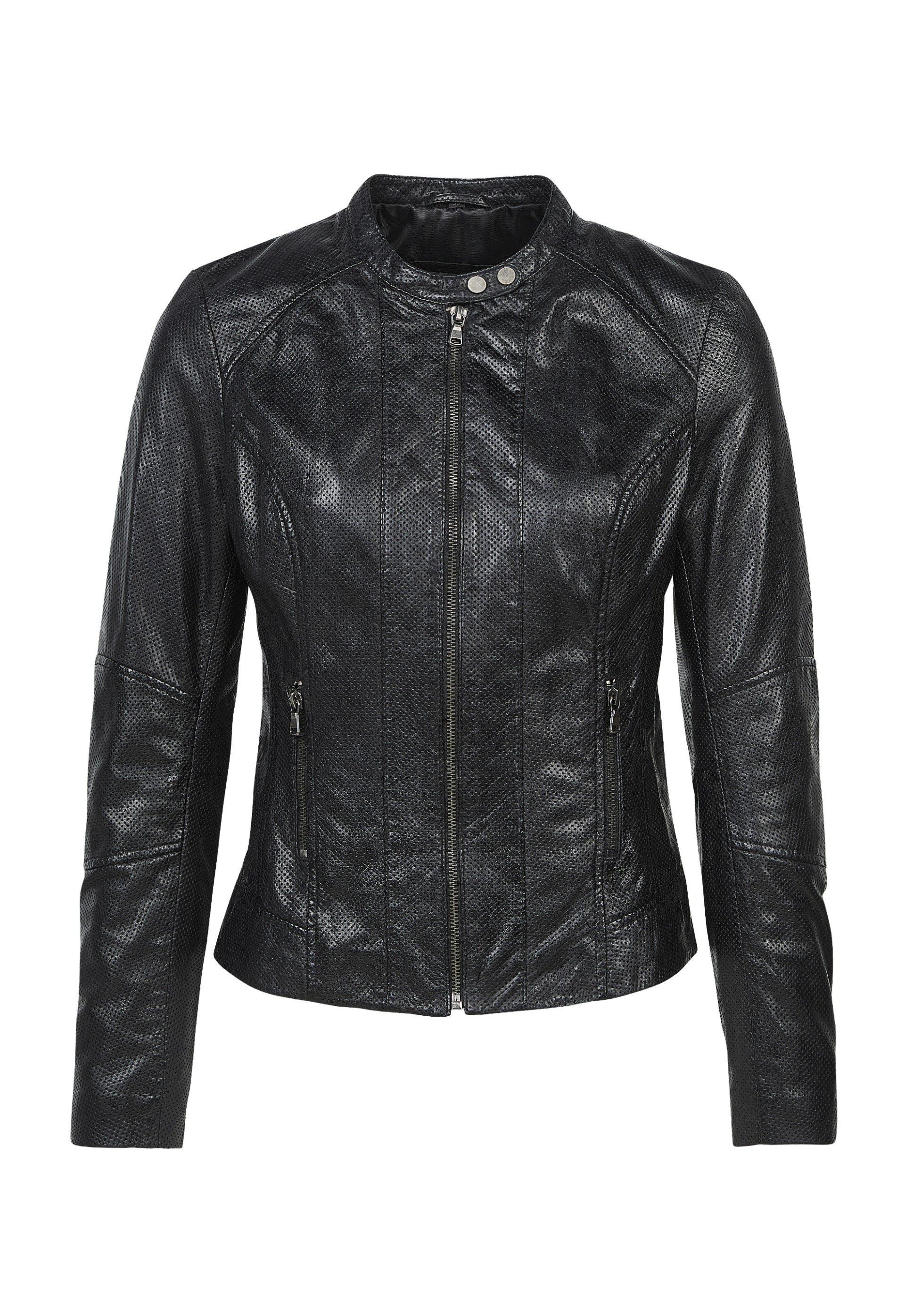 Blusão em pele Jade