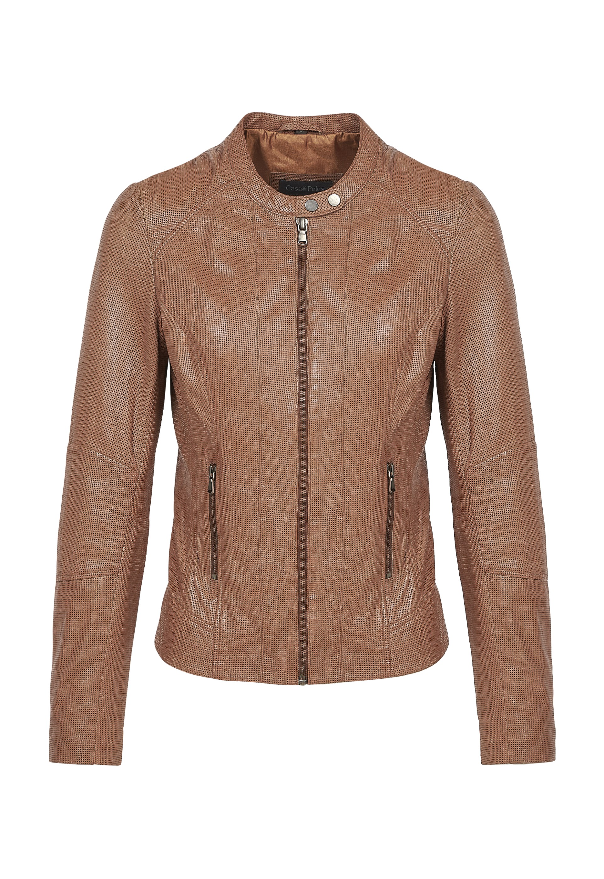 Blusão em pele Jade