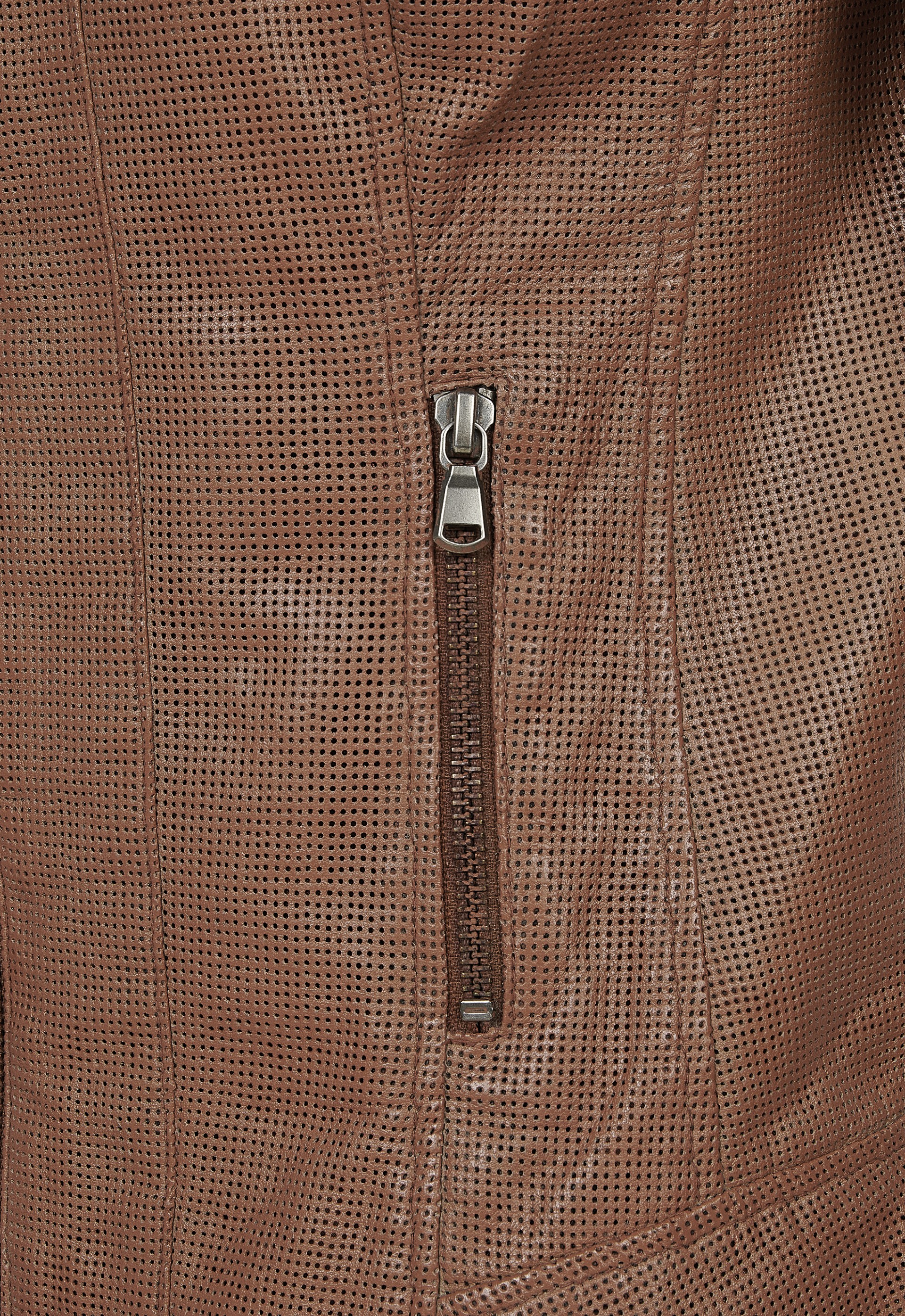 Blusão em pele Jade