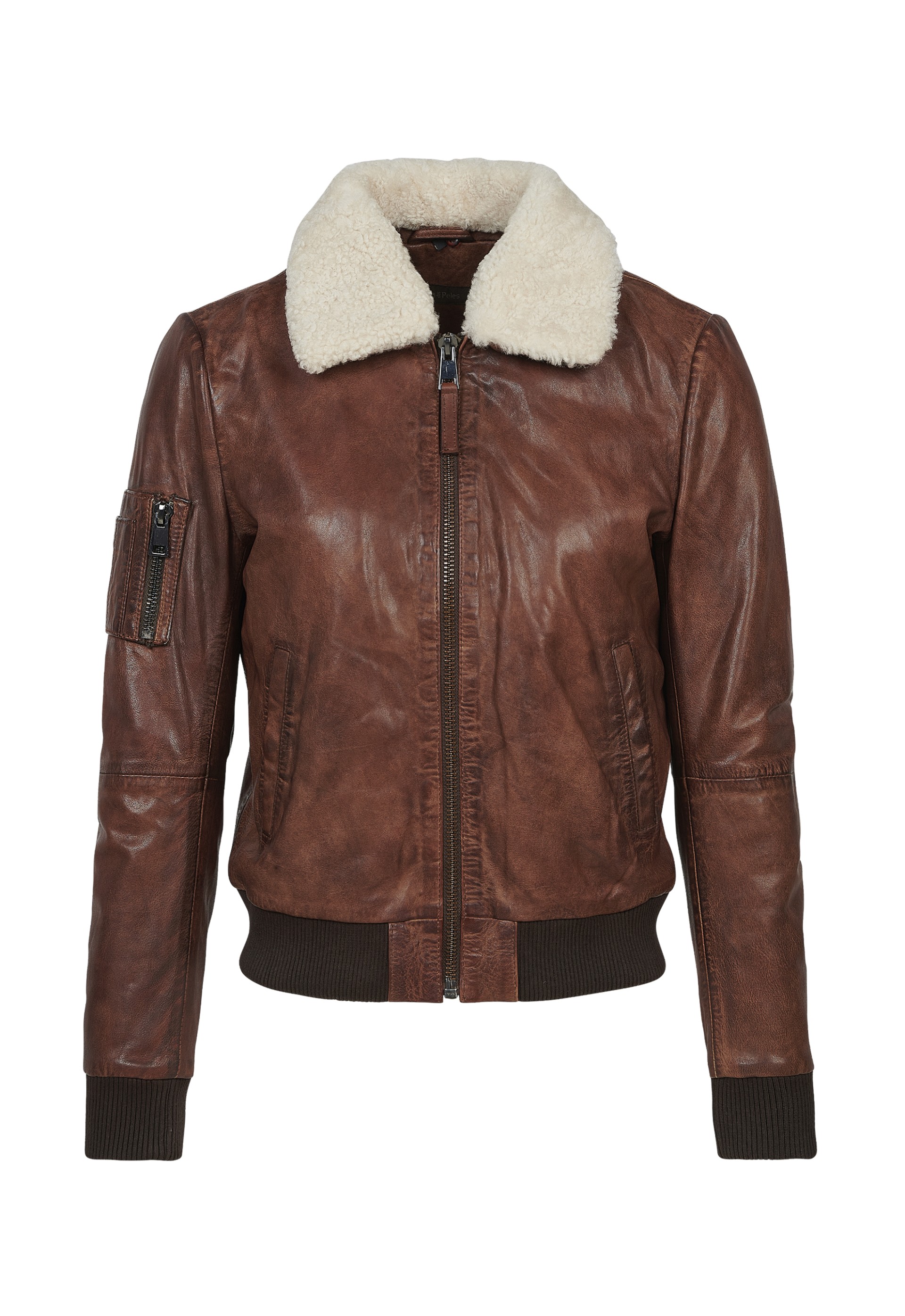 casaco com pele Texas