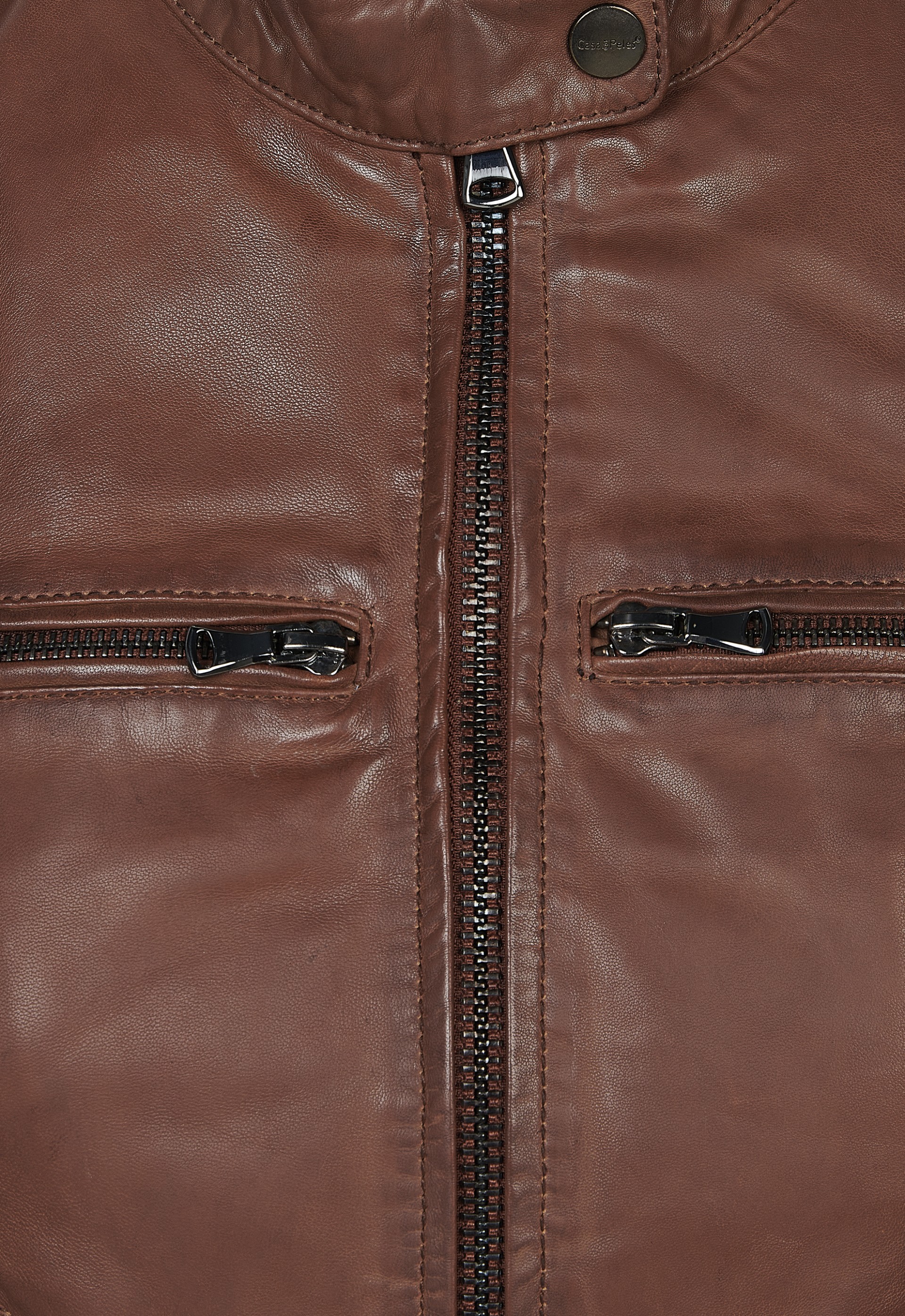 Blusão em pele Alícia