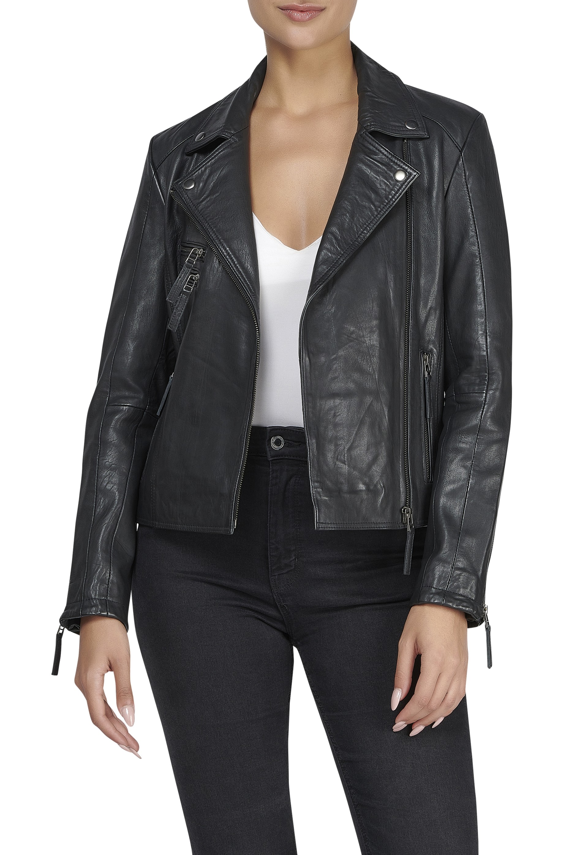 Blusão em pele Mariana