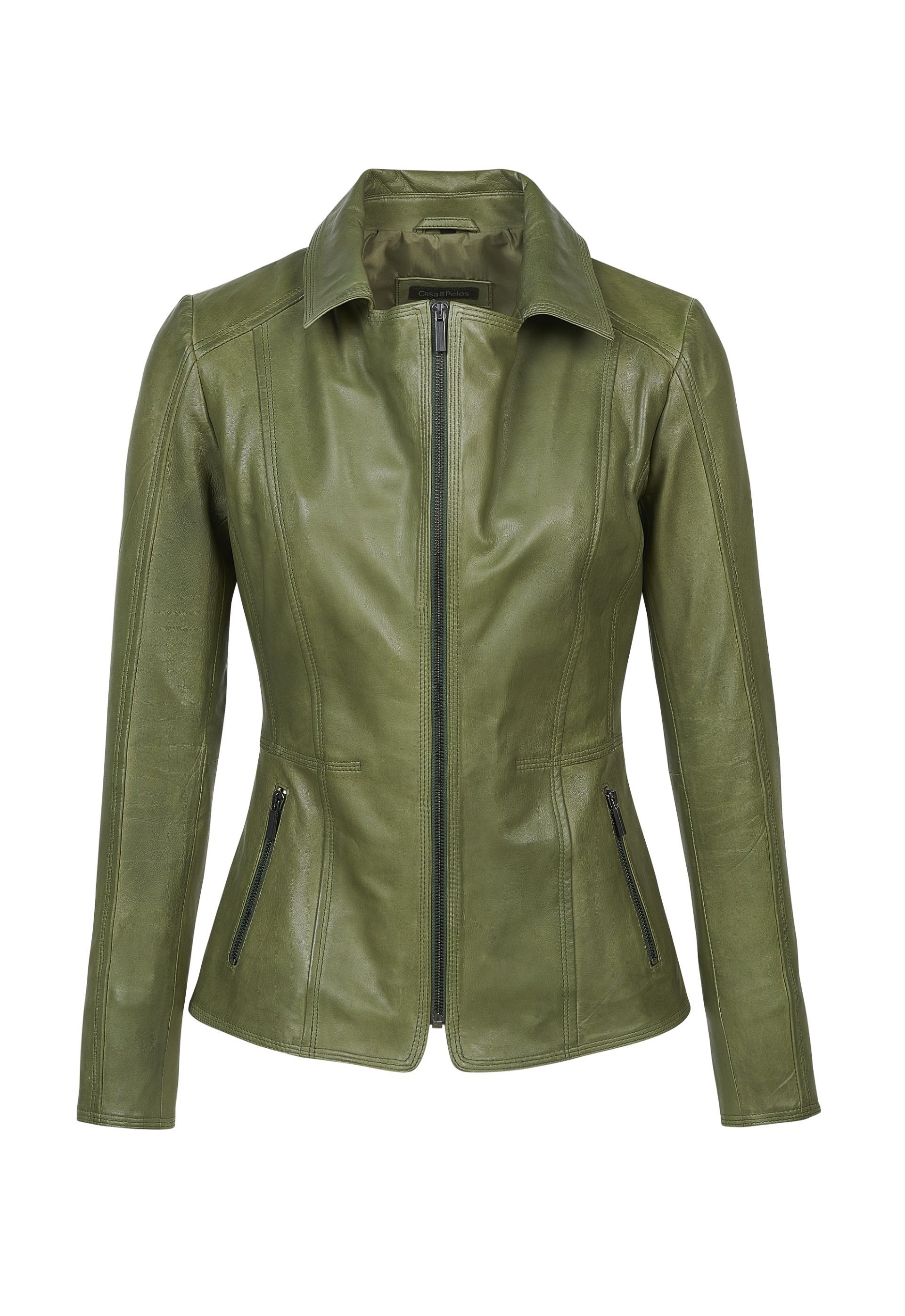 Casaco em pele Mirella