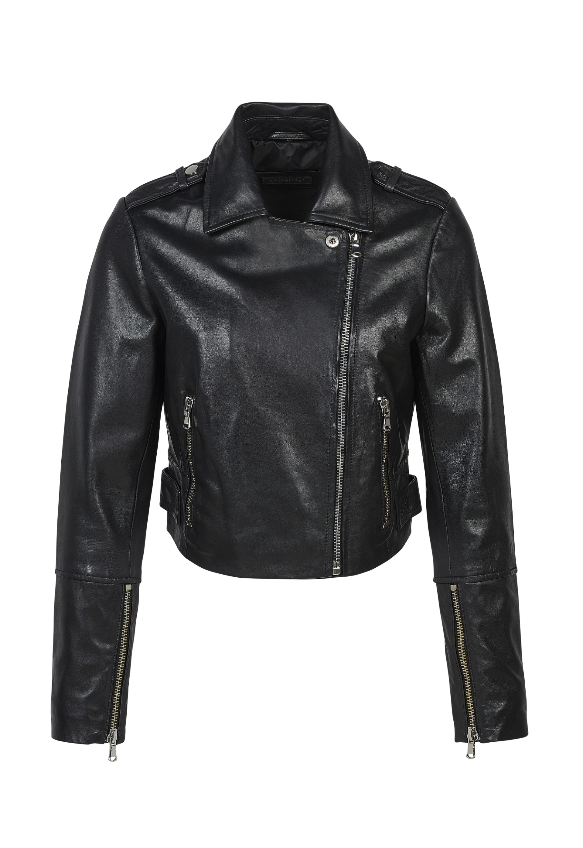 Blusão em pele Clara