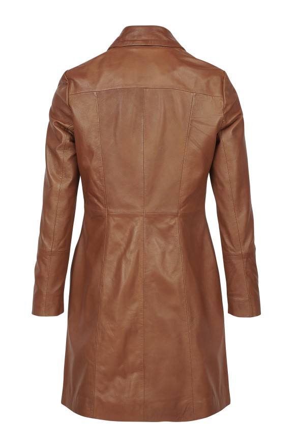 Casaco em pele Lívia