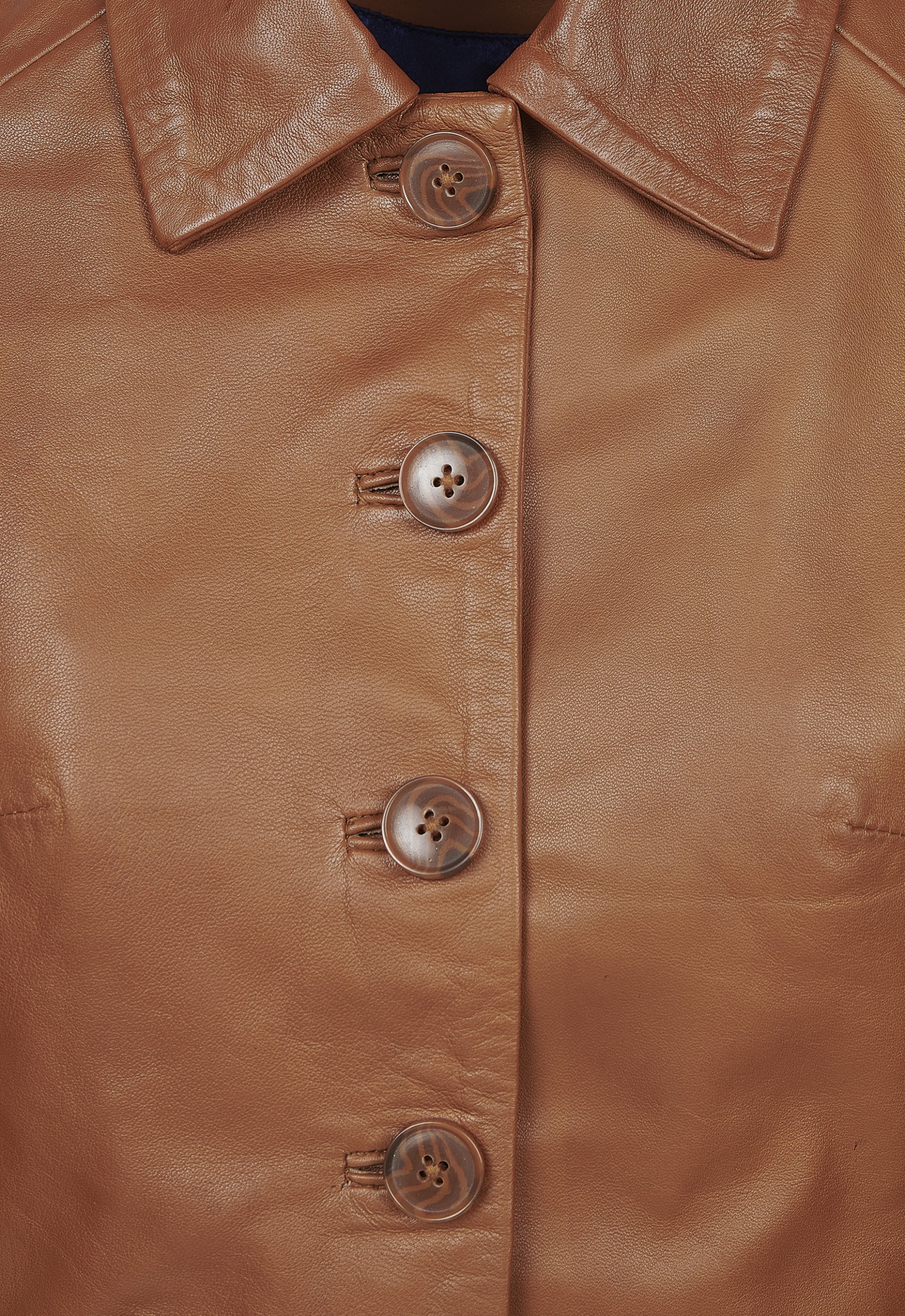 Casaco em pele Lívia