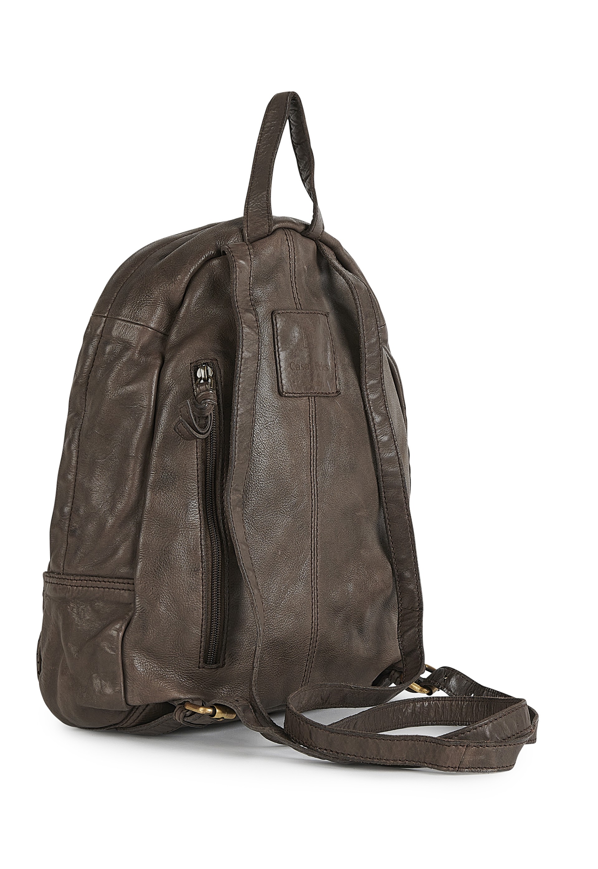 Mochila em pele Petra