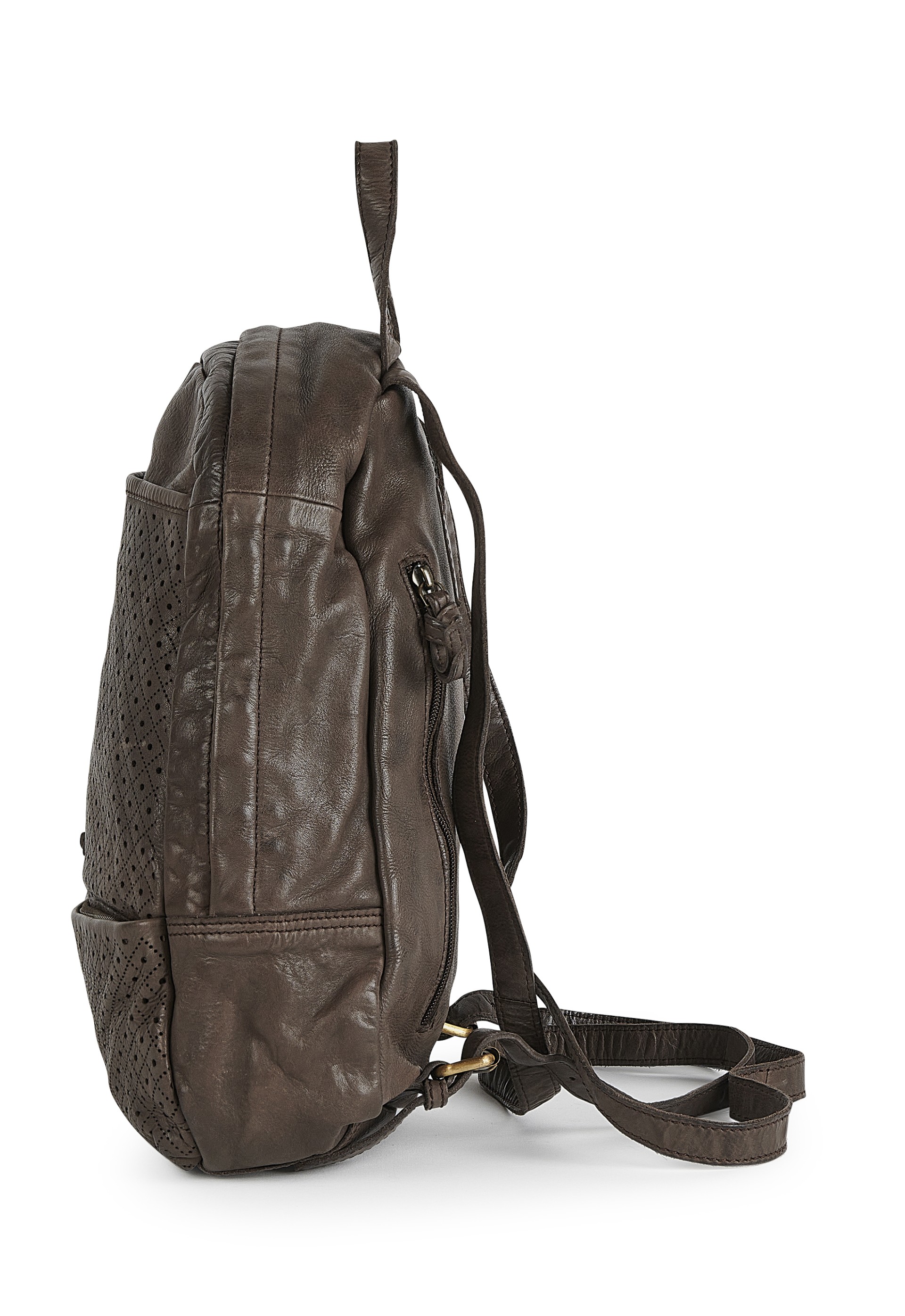 Mochila em pele Petra