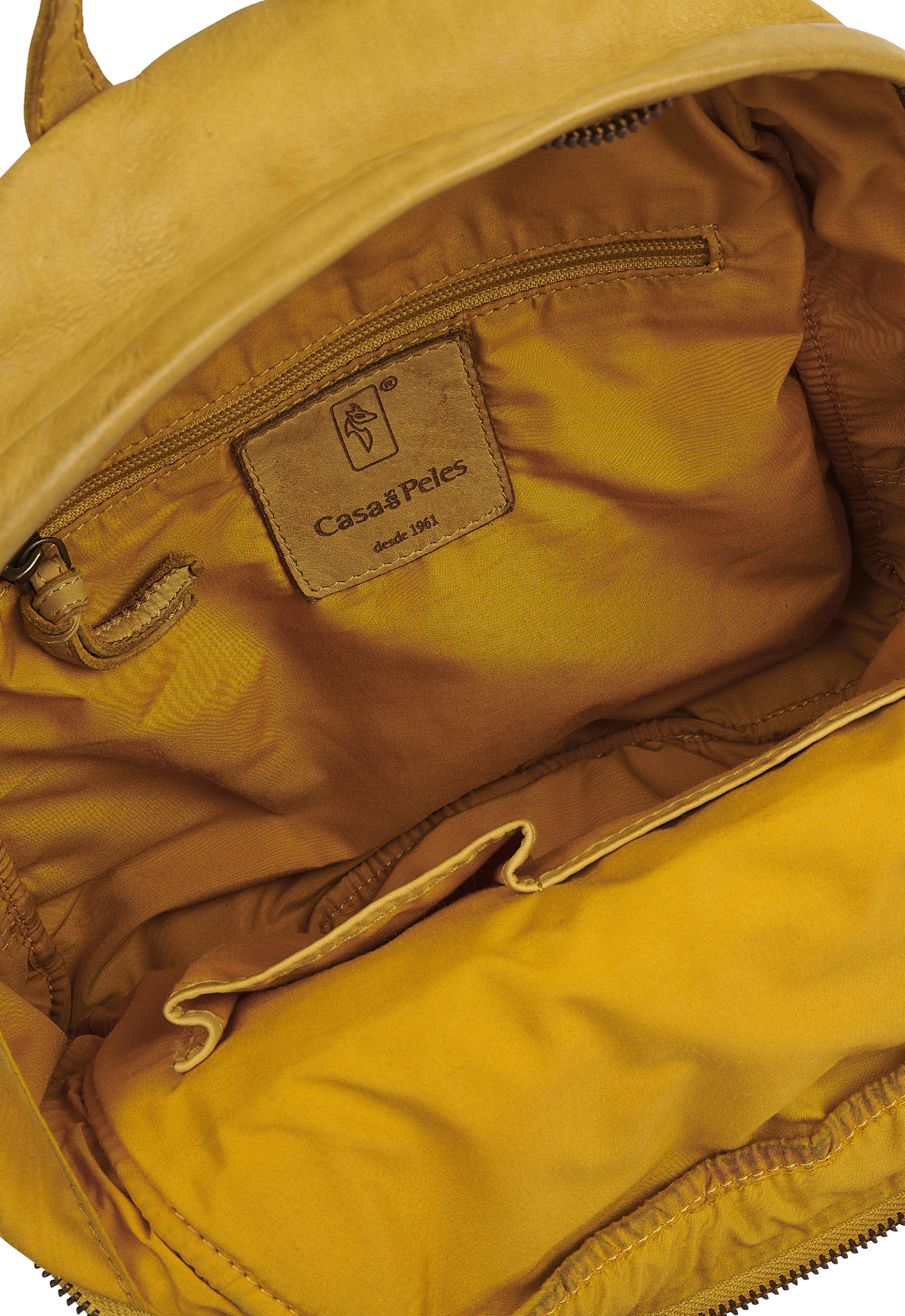 Mochila em pele Petra