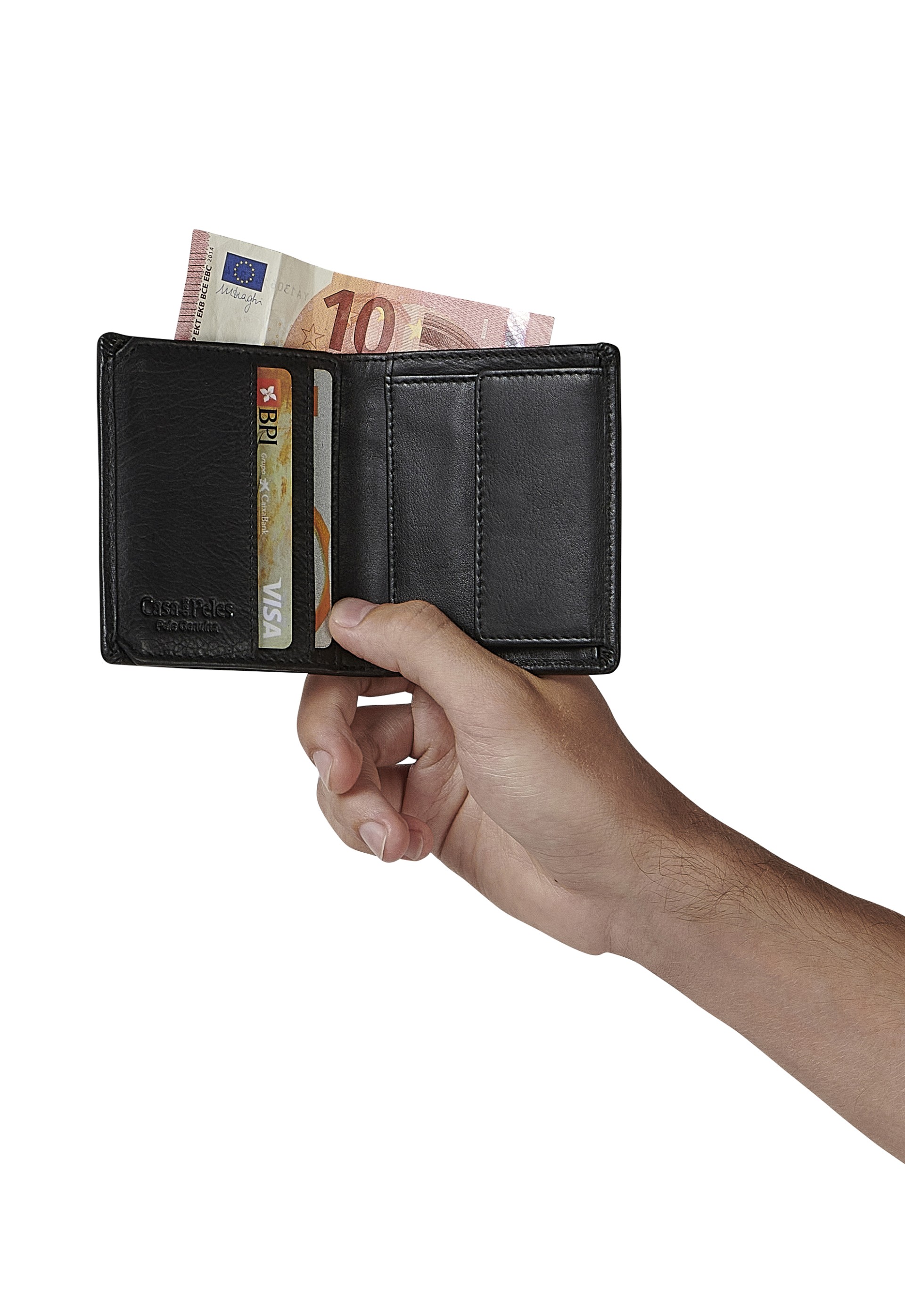 Carteira em pele 870V