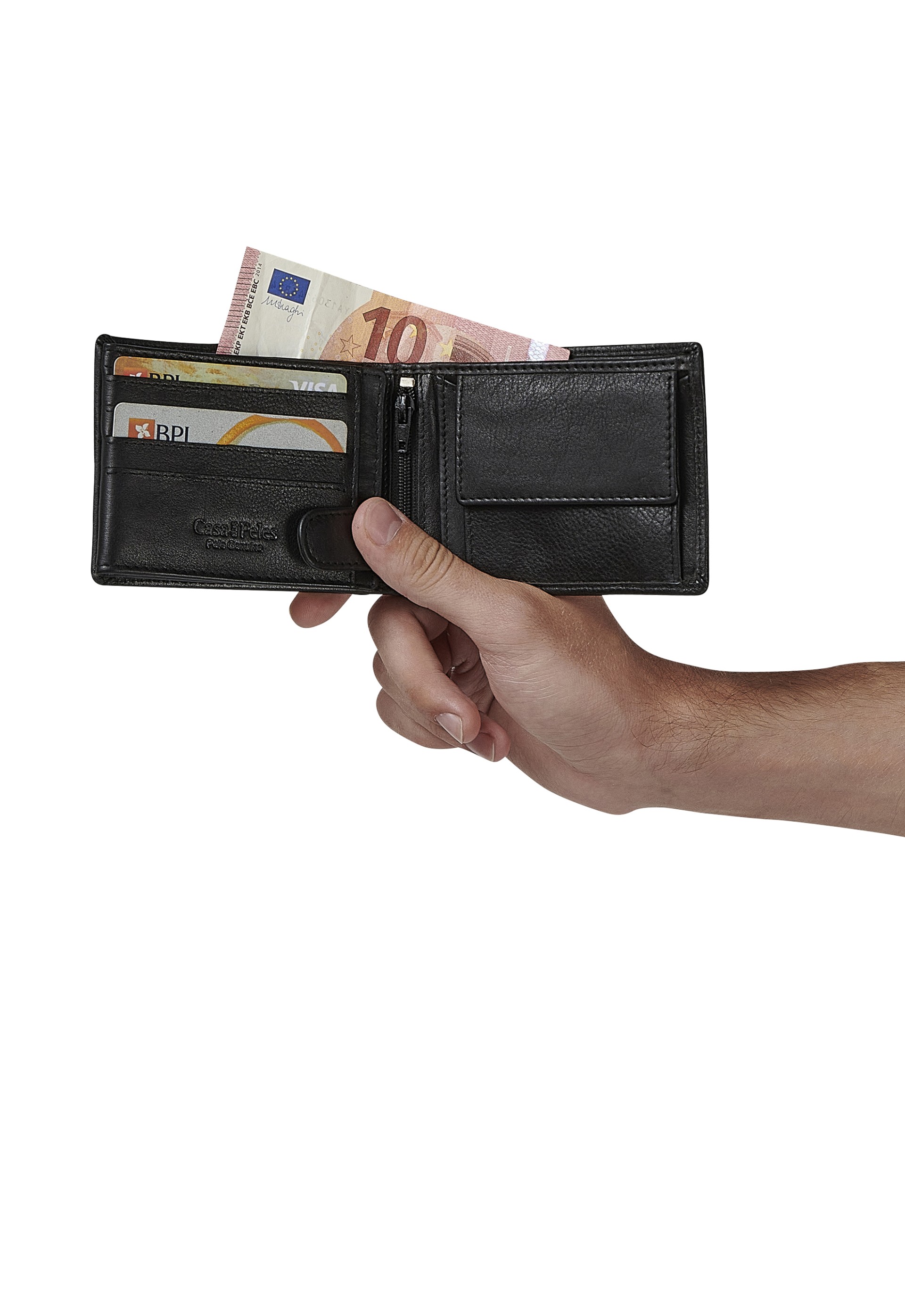 carteira em pele 871V