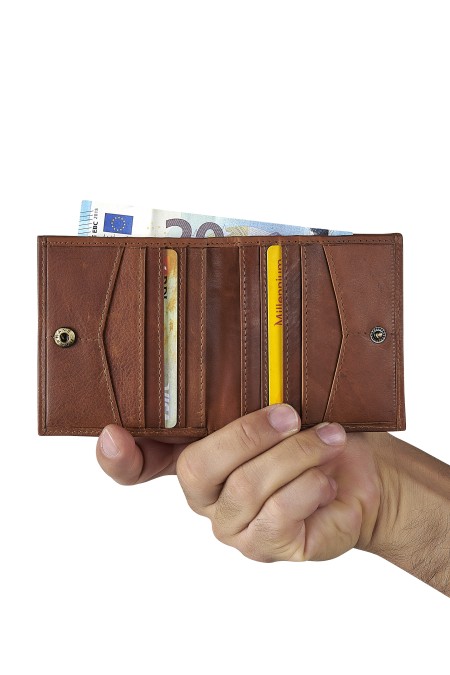 Carteira em pele 020