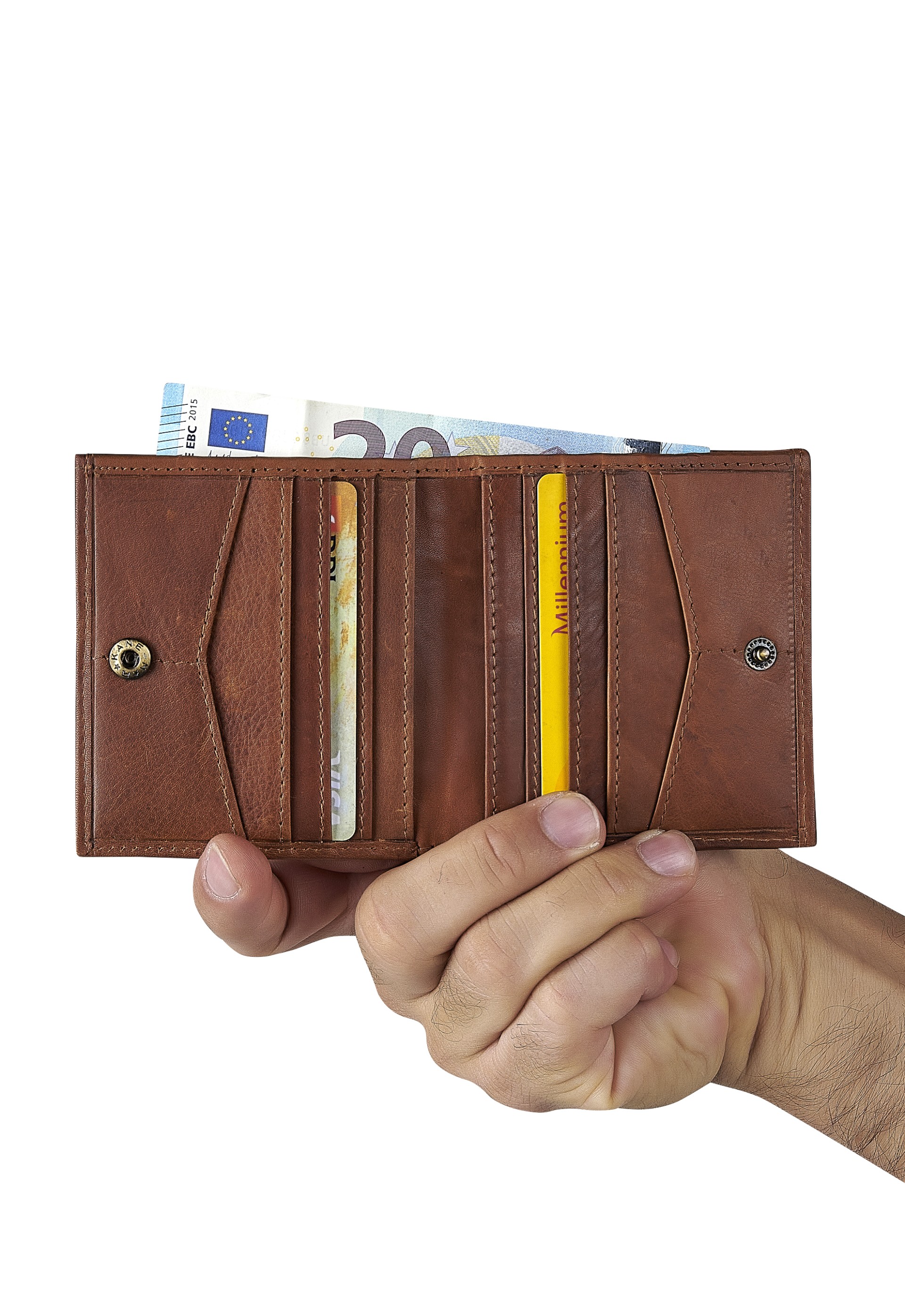 Carteira em pele 020