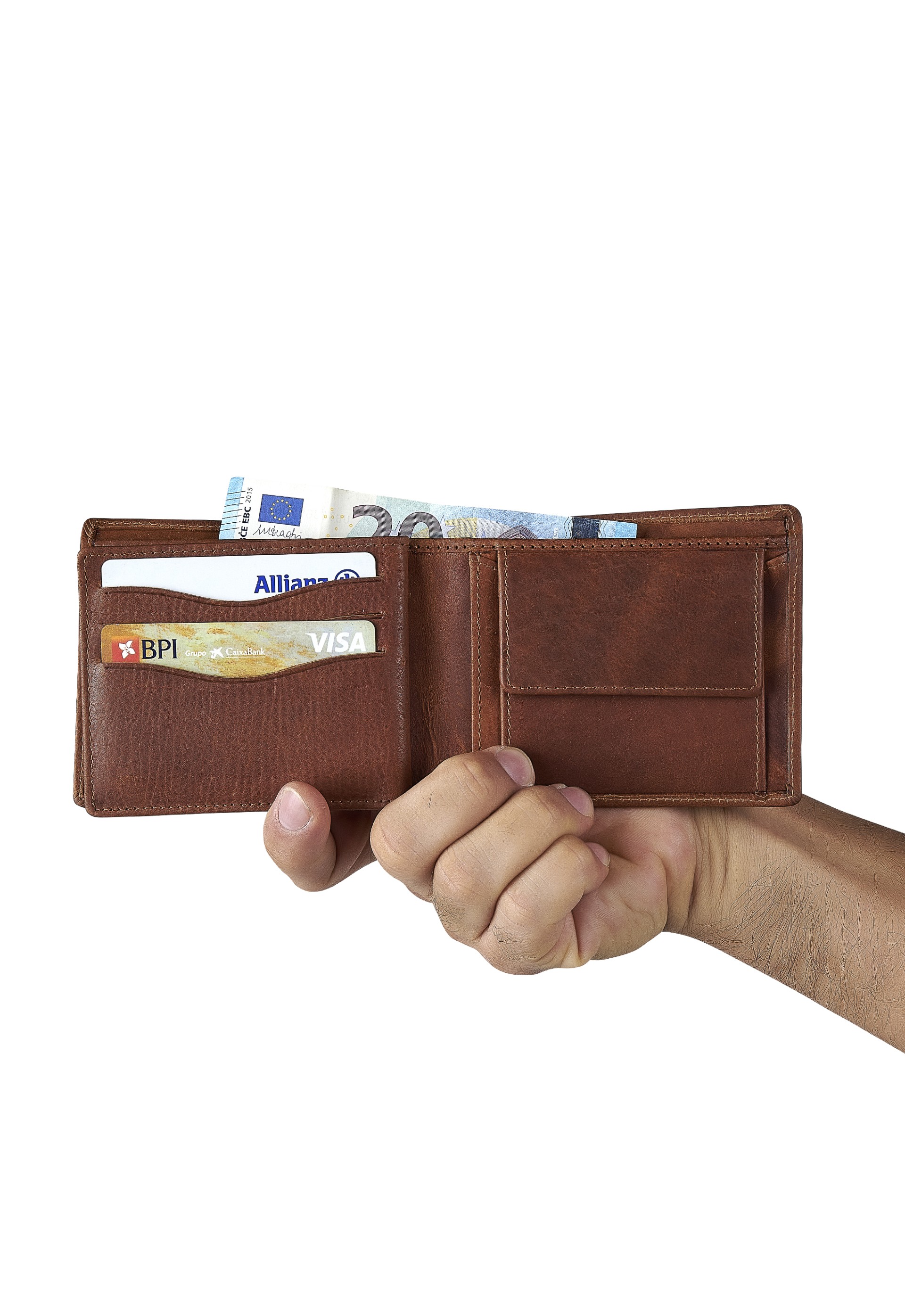 Carteira em pele H3145