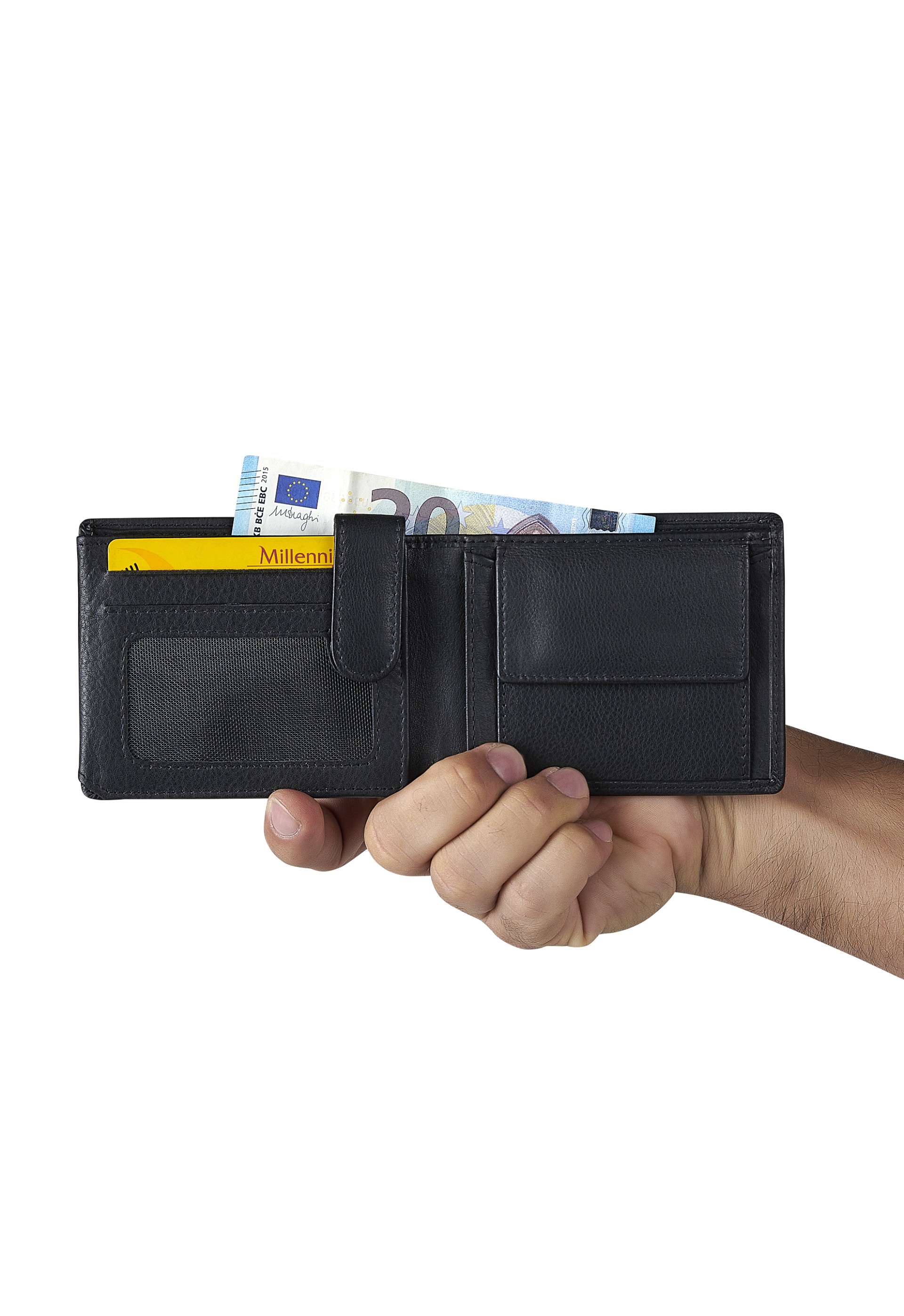 Carteira em pele H3146