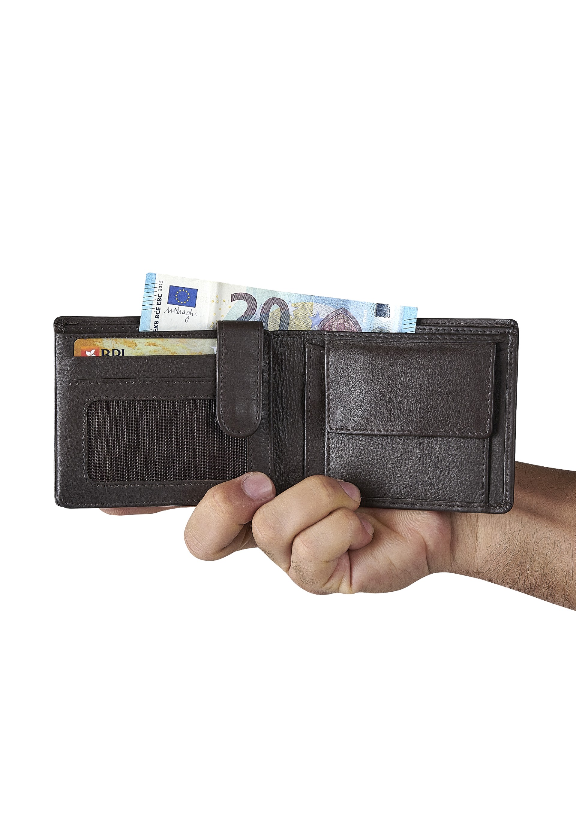 Carteira em pele H3146