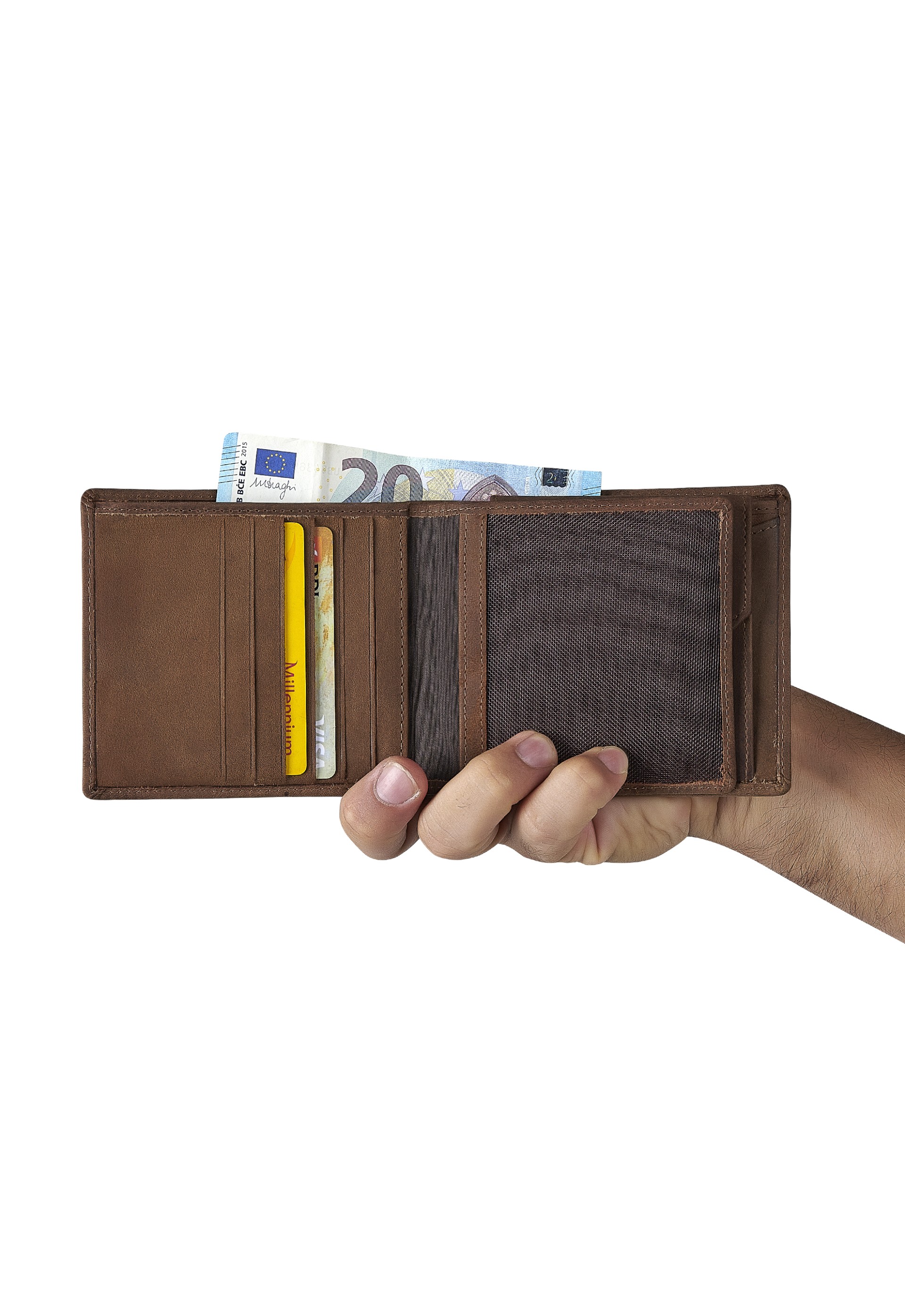 Carteira em pele H3150