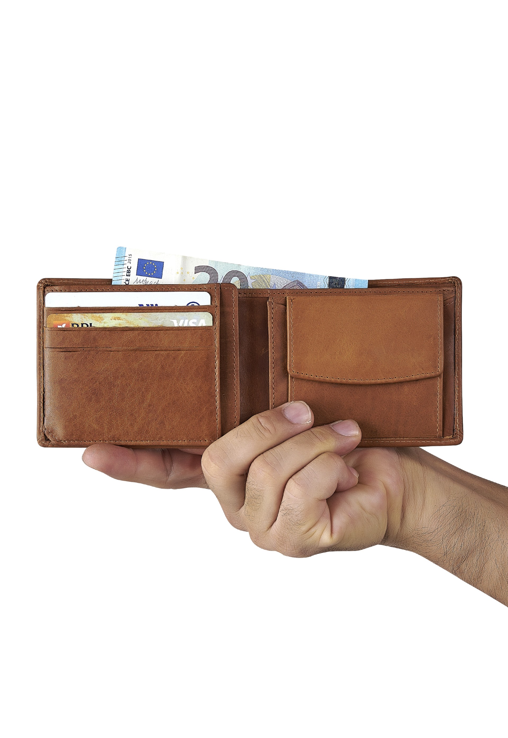 Carteira em pele H3147