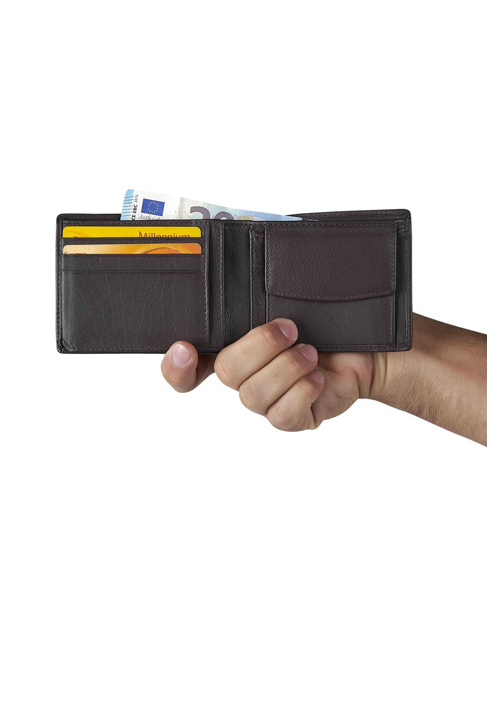 Carteira em pele H3147