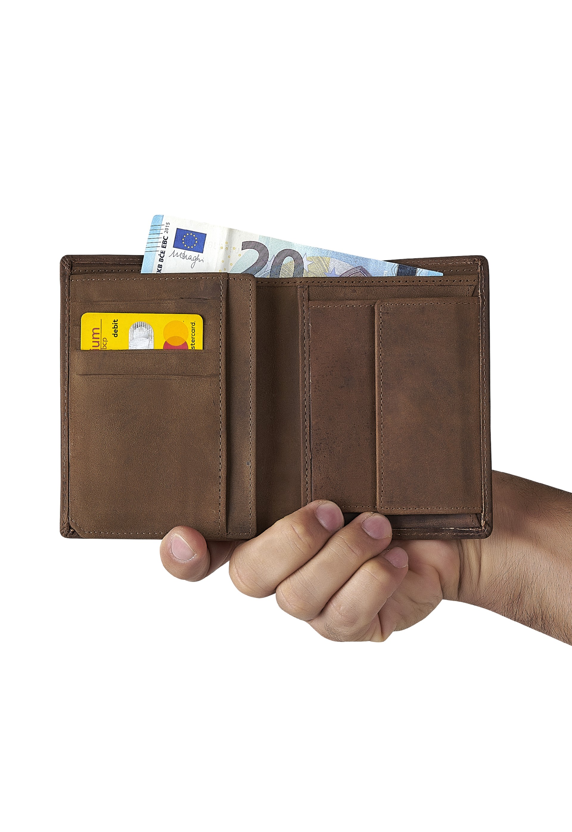 Carteira em pele H3153