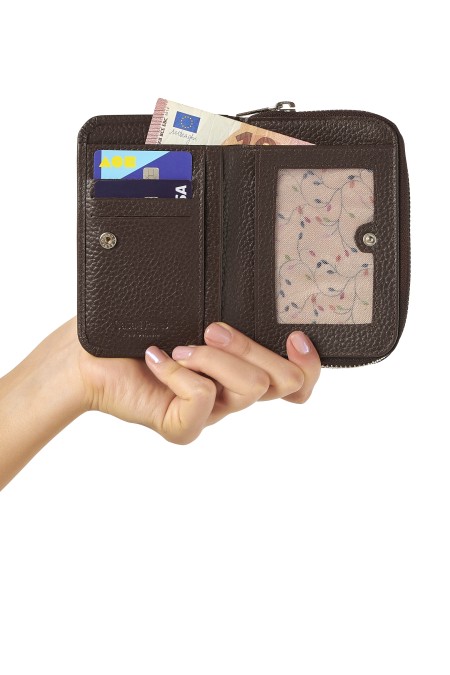 Carteira em pele 8055