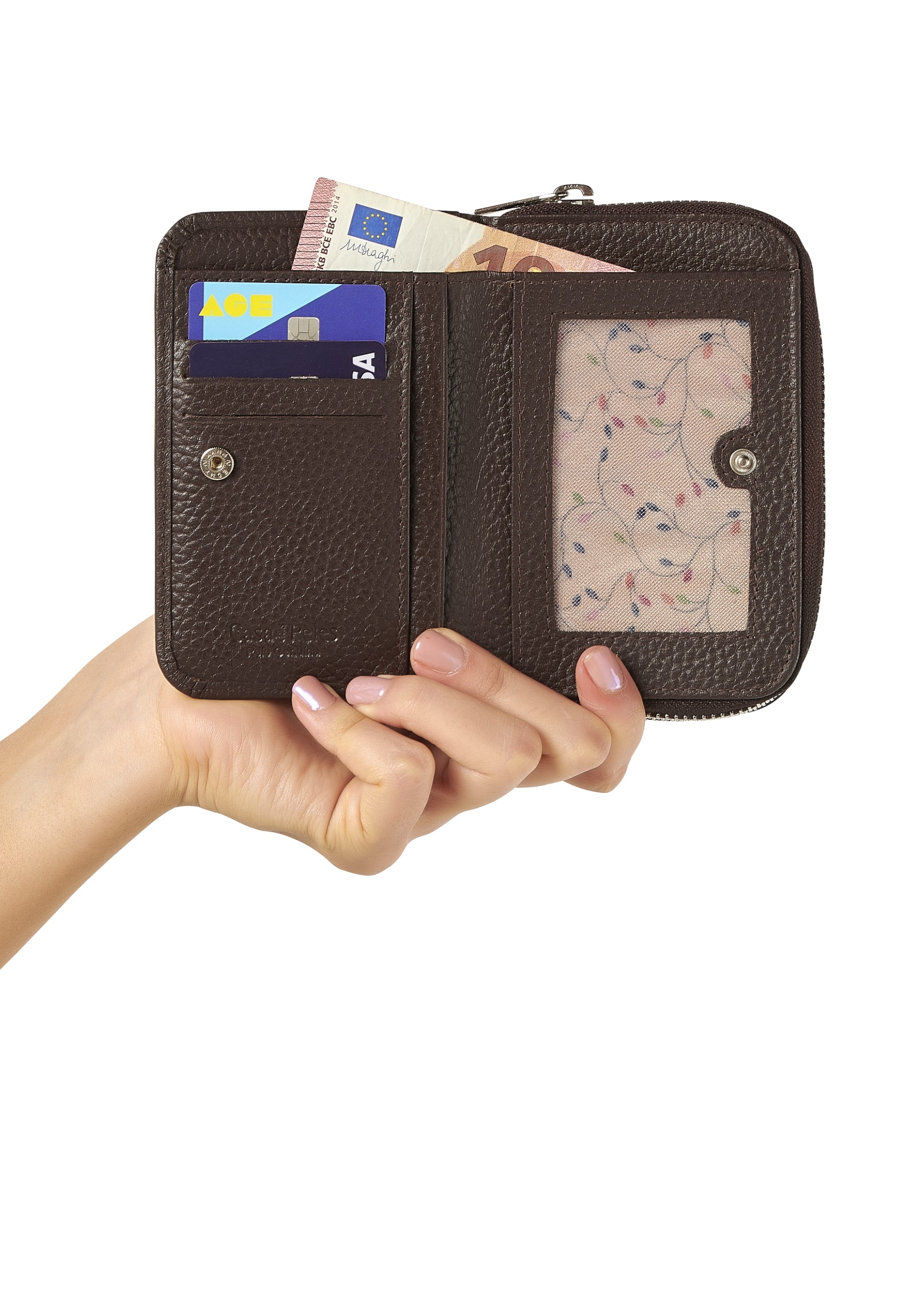 Carteira em pele 8055